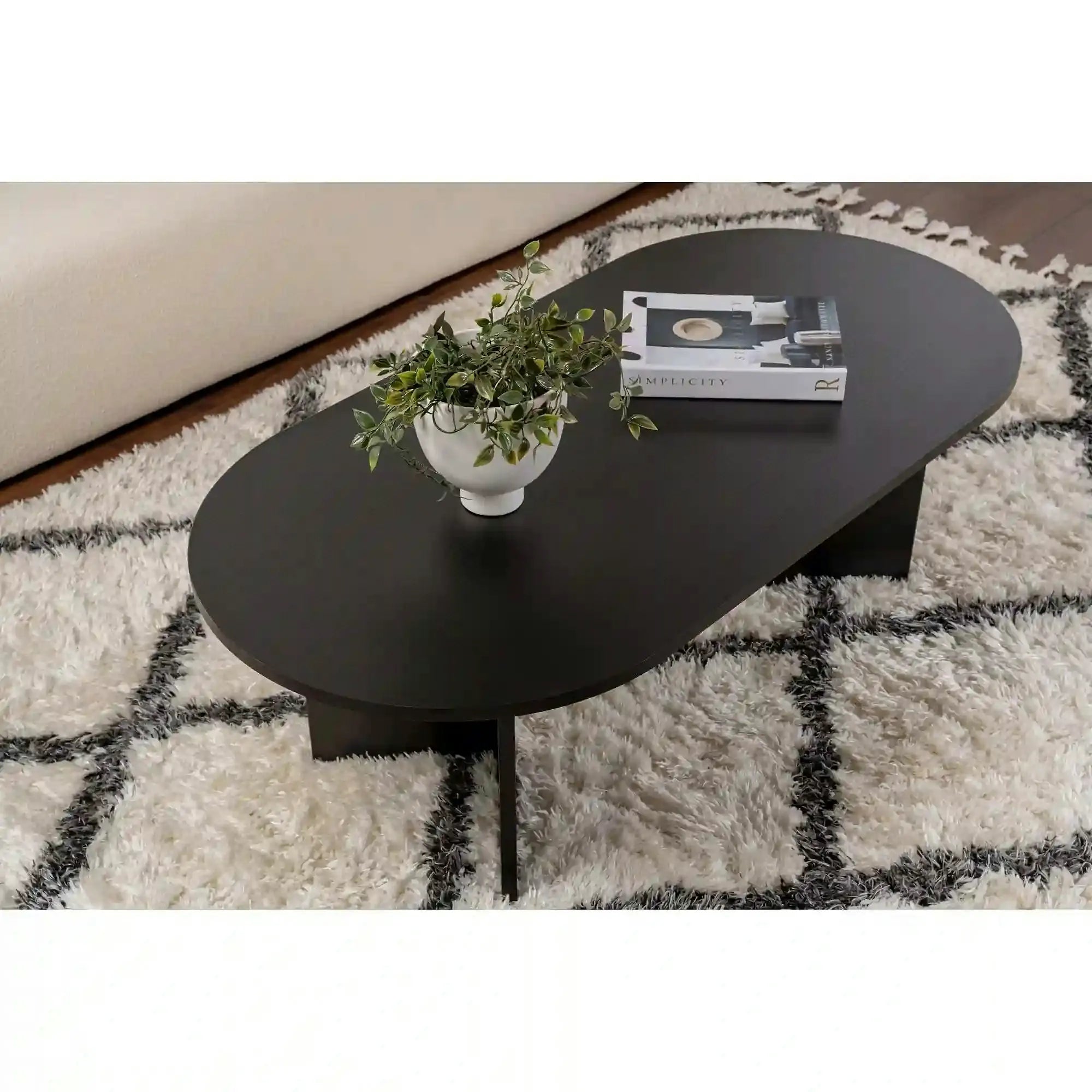 Masuta cafea SABLE, PAL, 119x60x40 cm