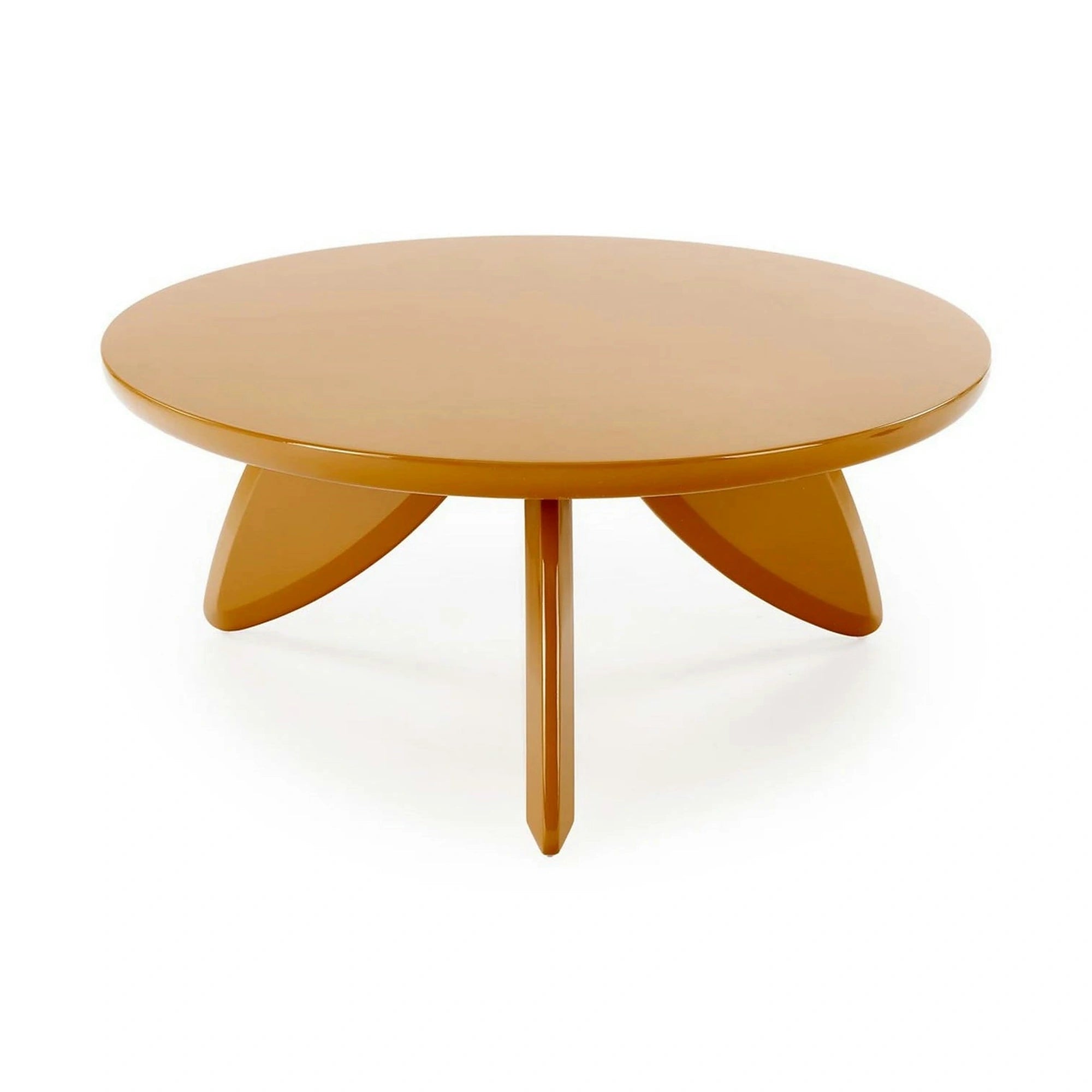 Masuta cafea SORAYA 2, galben mustar, 80x36 cm