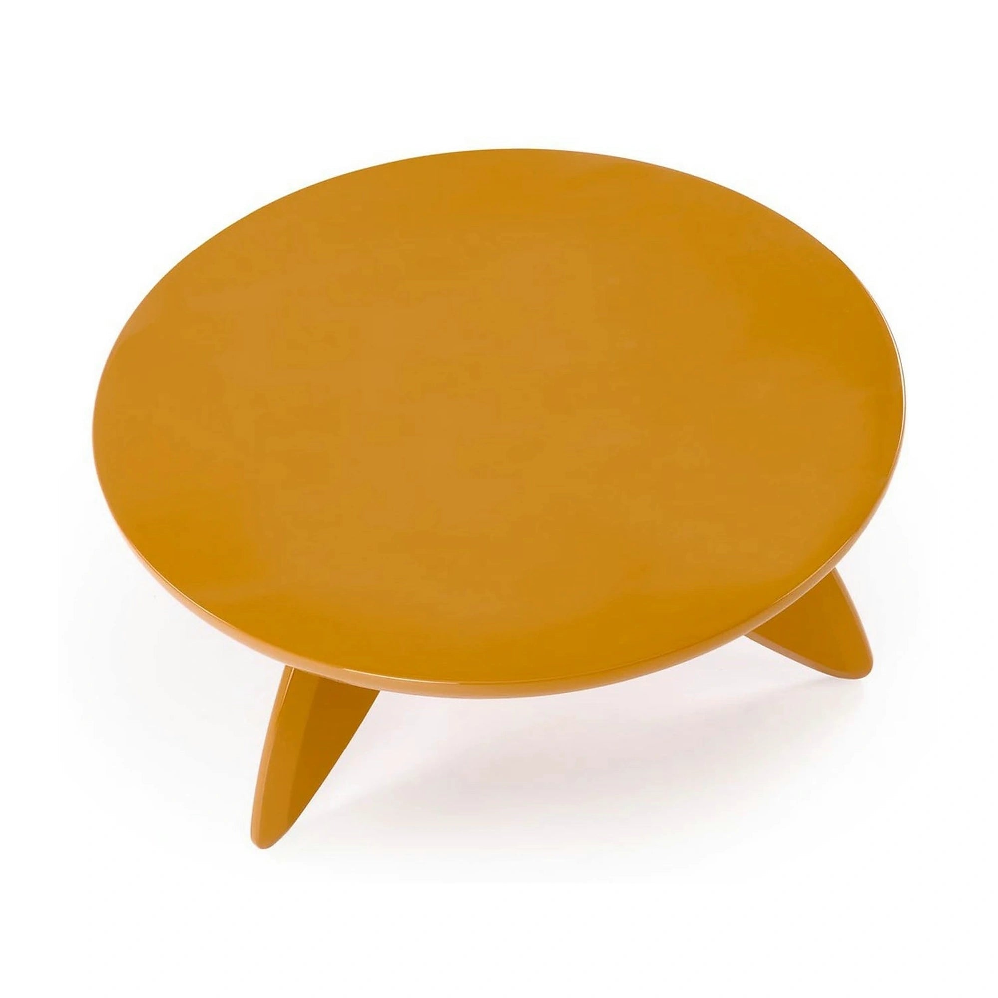 Masuta cafea SORAYA 2, galben mustar, 80x36 cm