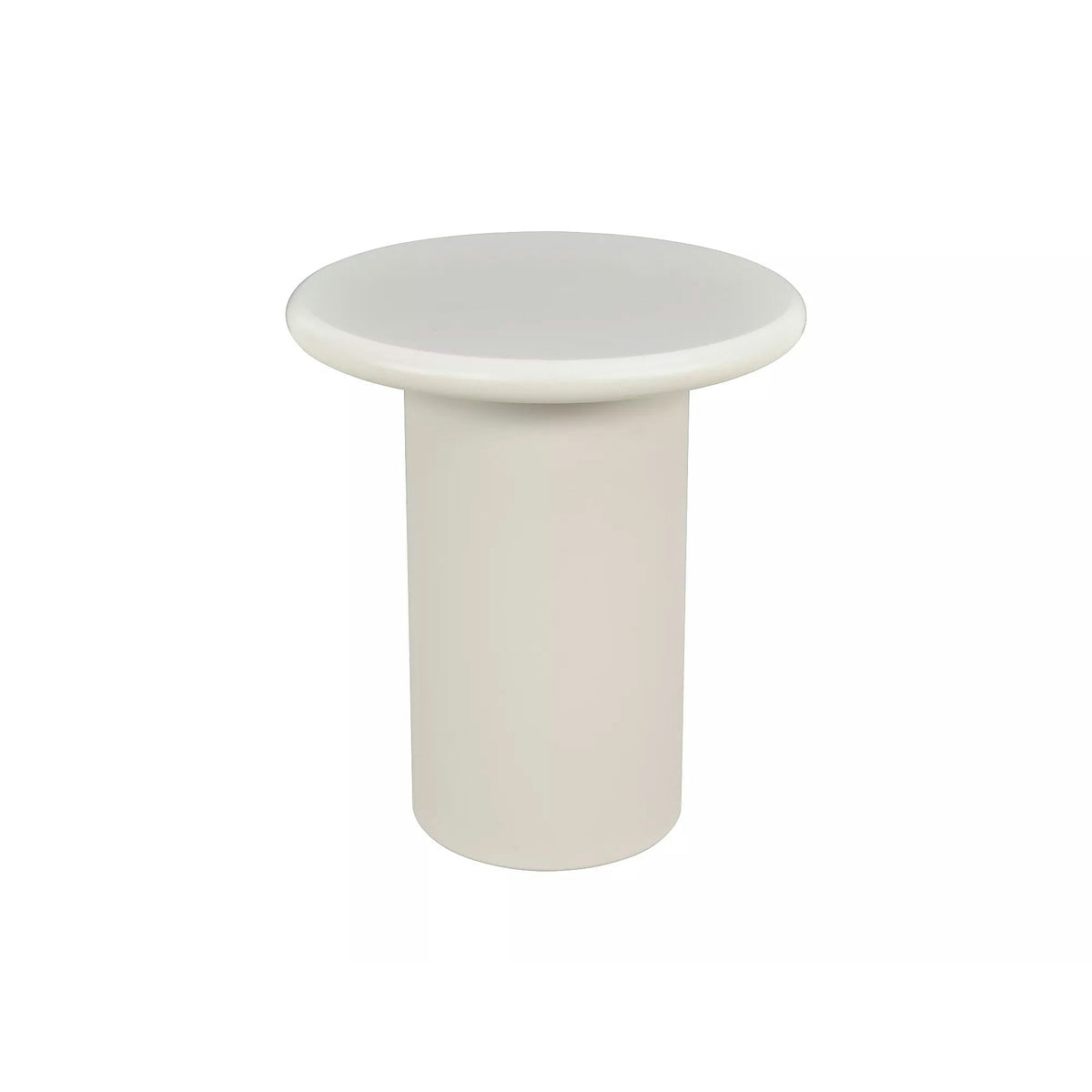 Măsuță cafea TIP, bej mat/bej, metal/MDF, 45x45x40 cm