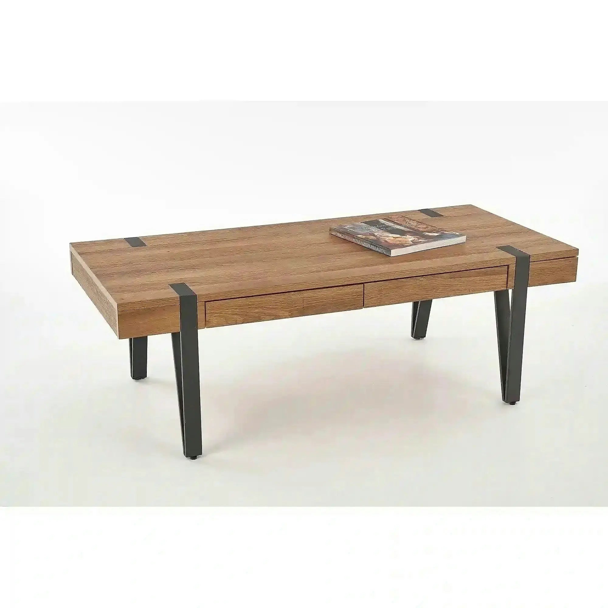 Masuta cafea TULUZA, nuc miere, 120x55x41 cm