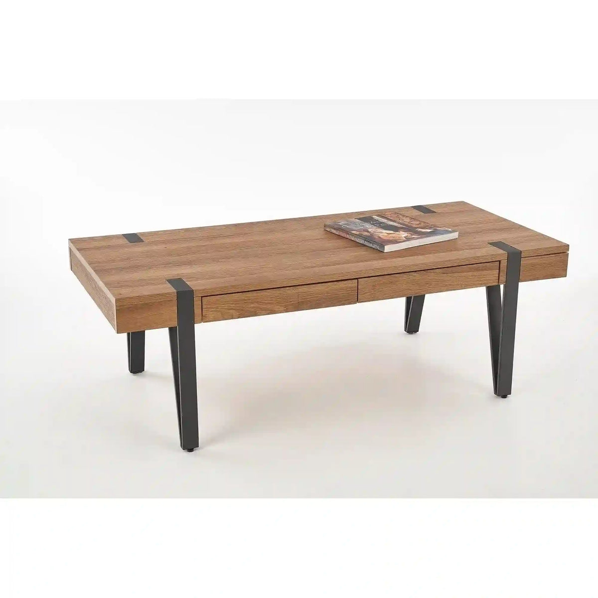 Masuta cafea TULUZA, nuc miere, 120x55x41 cm