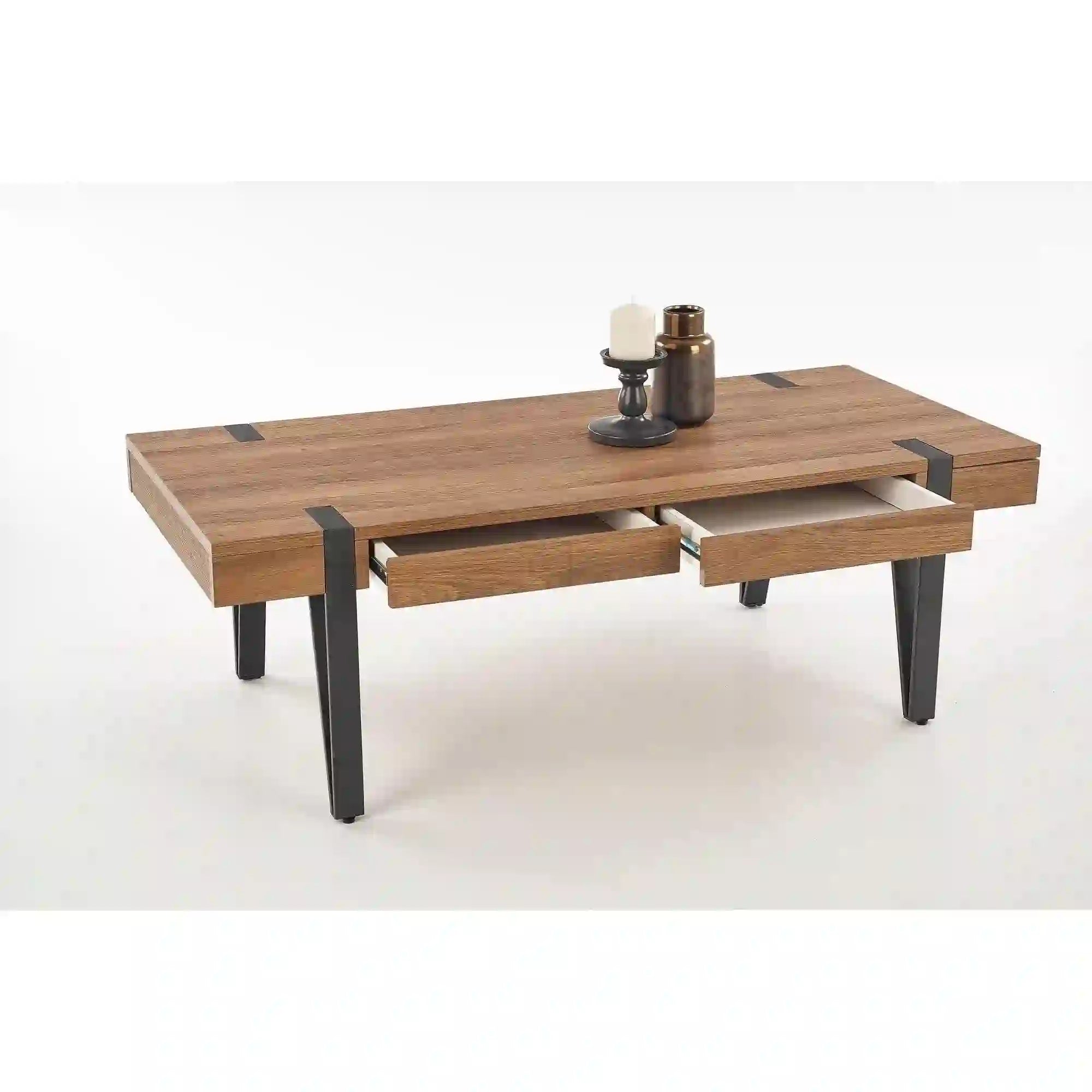 Masuta cafea TULUZA, nuc miere, 120x55x41 cm