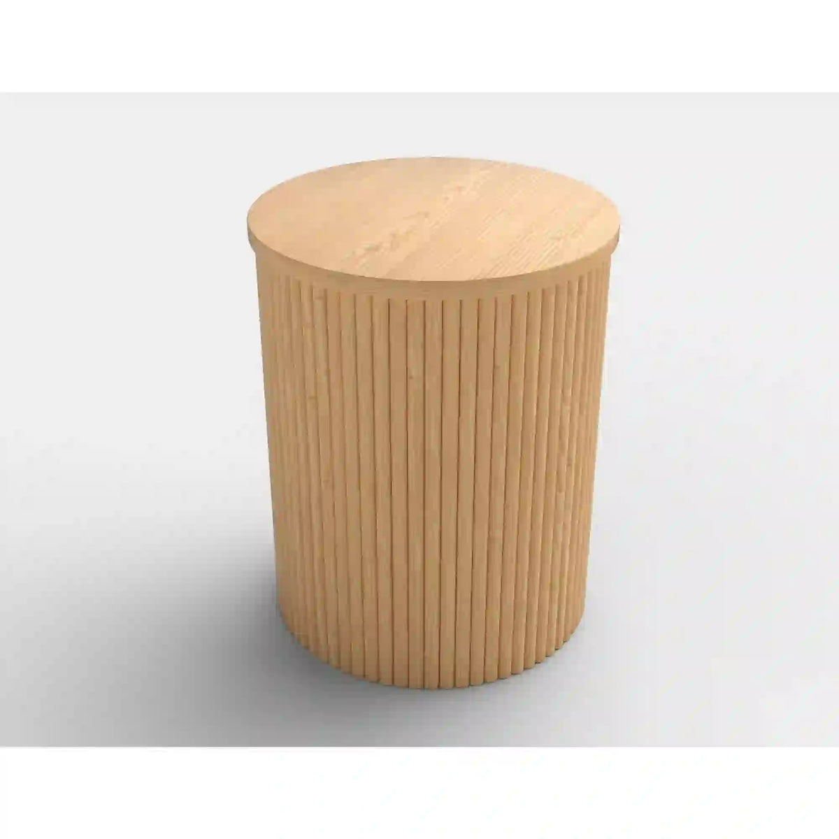 Masuta cafea WOODY S, stejar natural, 40x40x50 cm