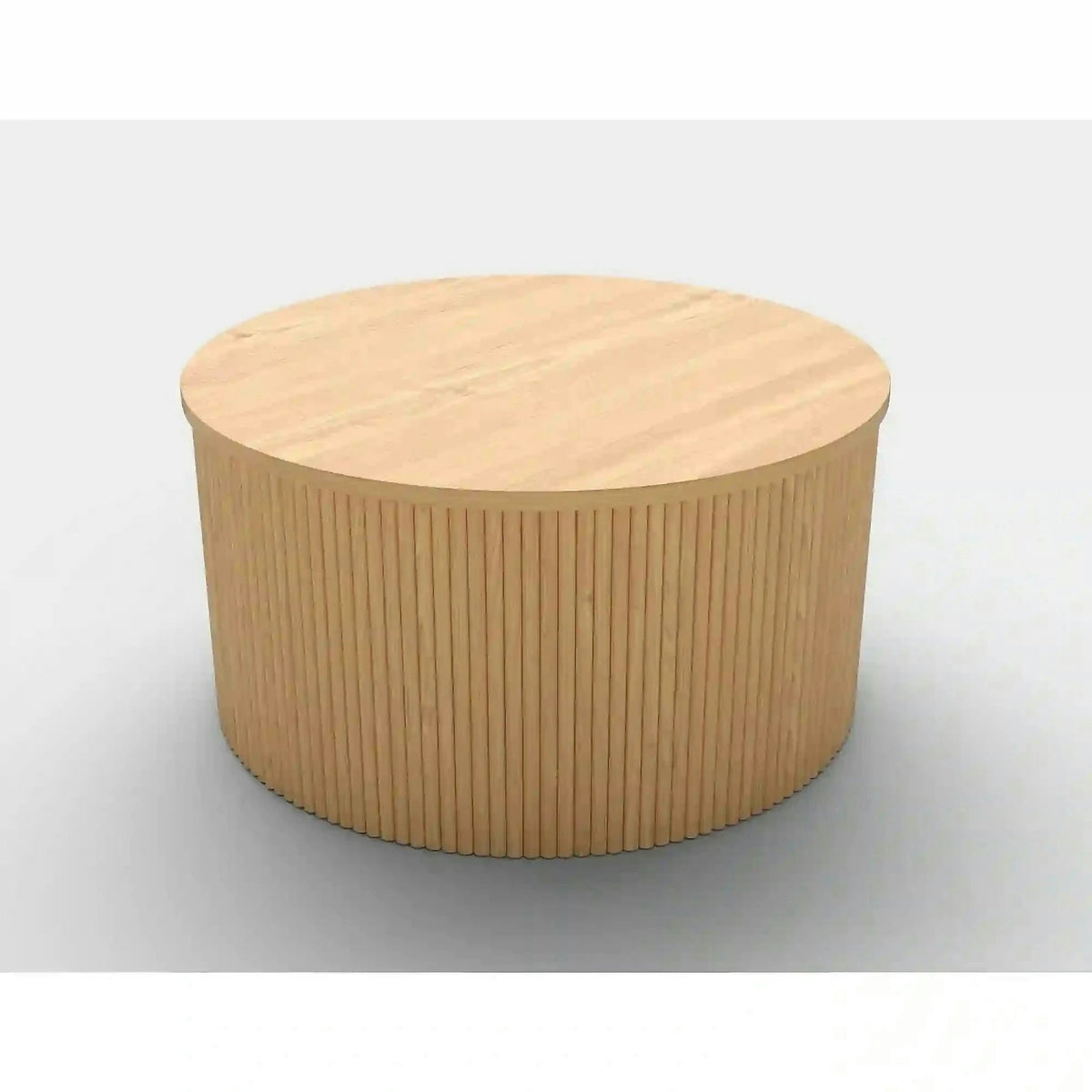 Masuta cafea WOODY, stejar natural, 80x80x41 cm