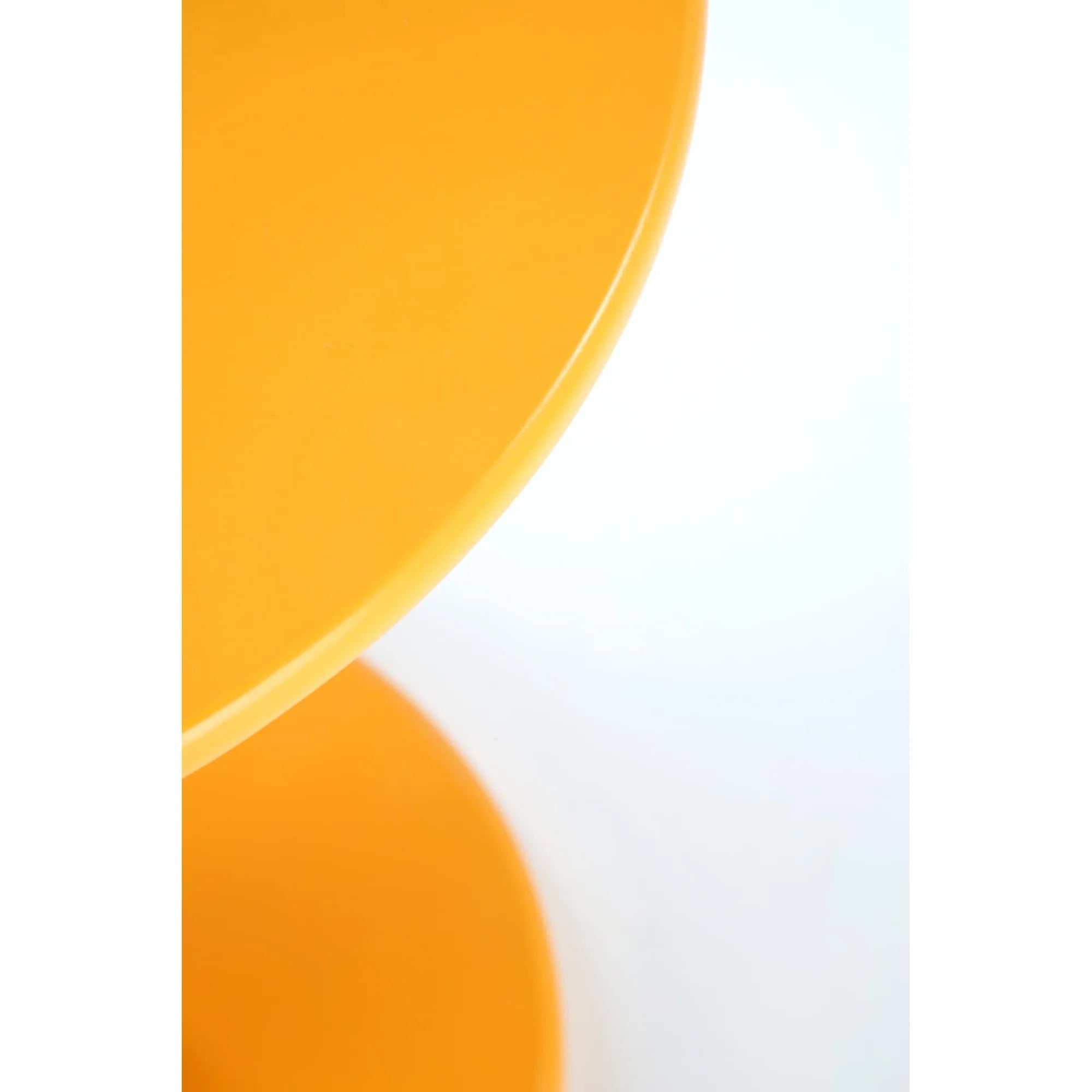 Masuta CIRILLA, galben, 40x40x47 cm