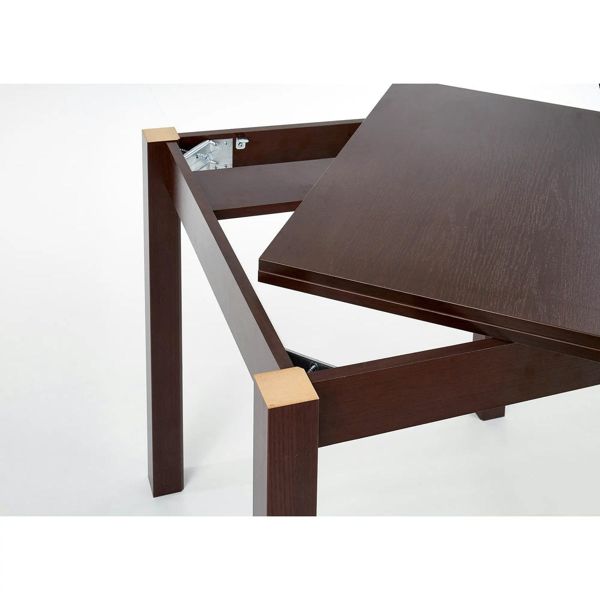 Masuta extensibila GRACJAN, nuc, PAL, 80/160x80x76 cm