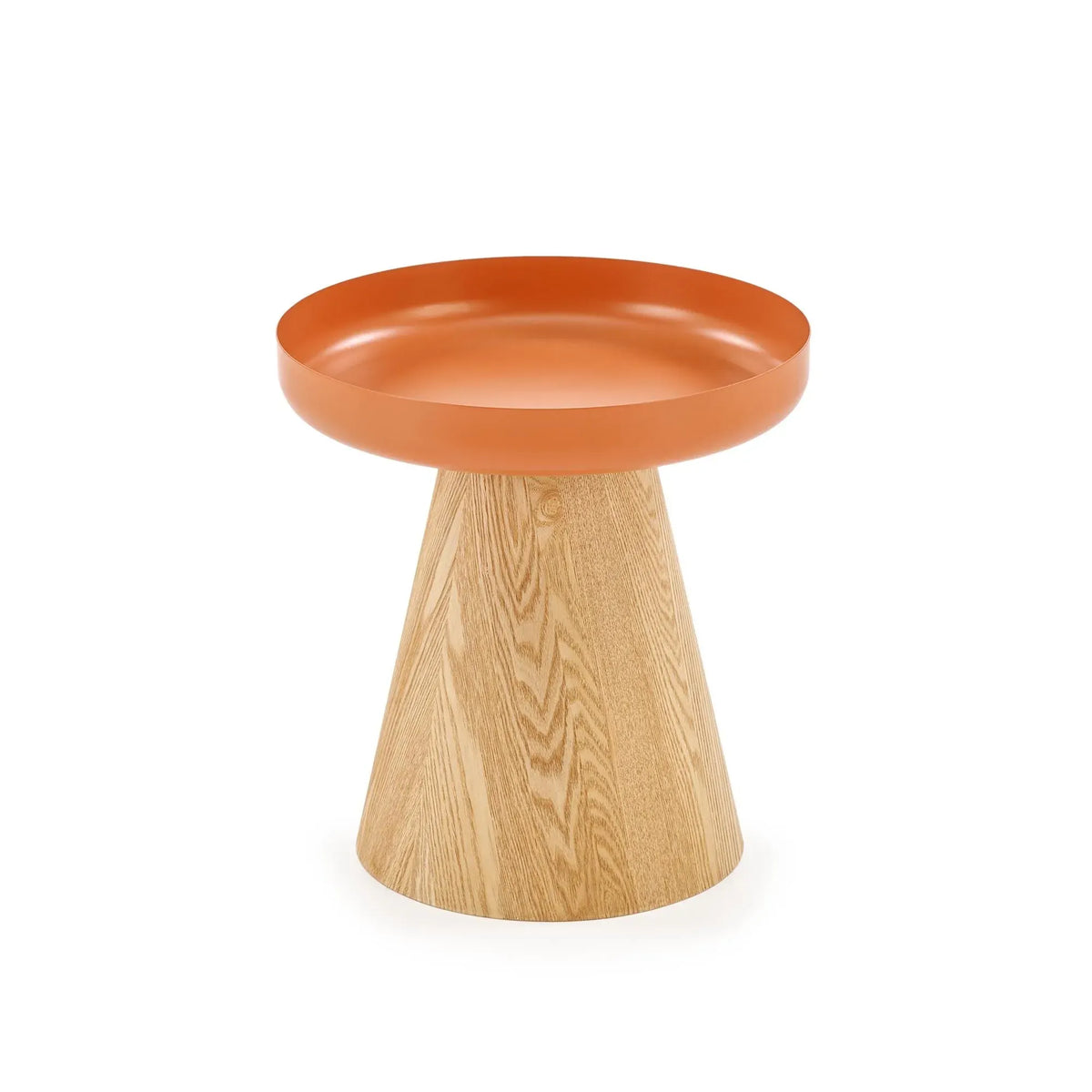 Masuta GINA, scortisoara/stejar, 40x42 cm