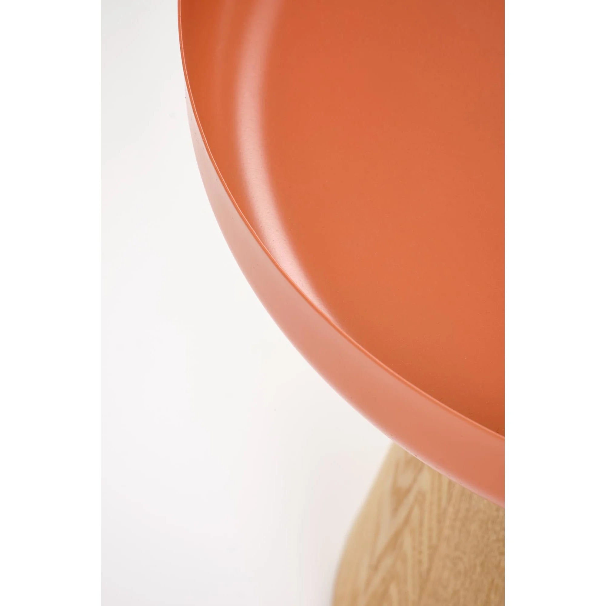 Masuta GINA, scortisoara/stejar, 40x42 cm