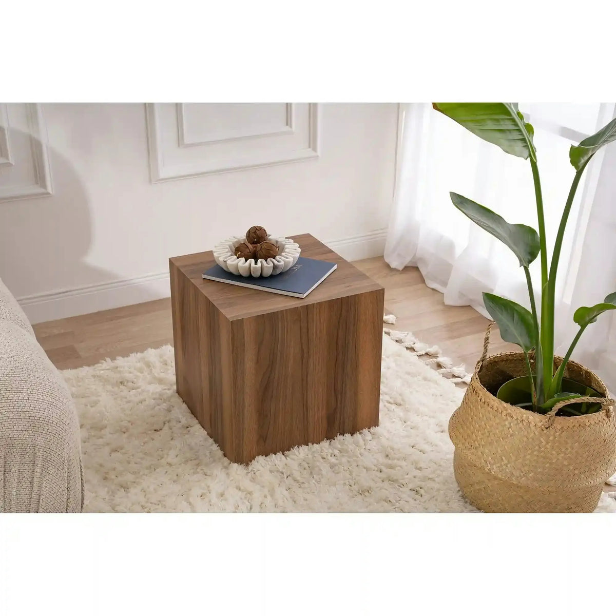 Masuta KUP, nuc, PAL laminat, 45x45x50 cm