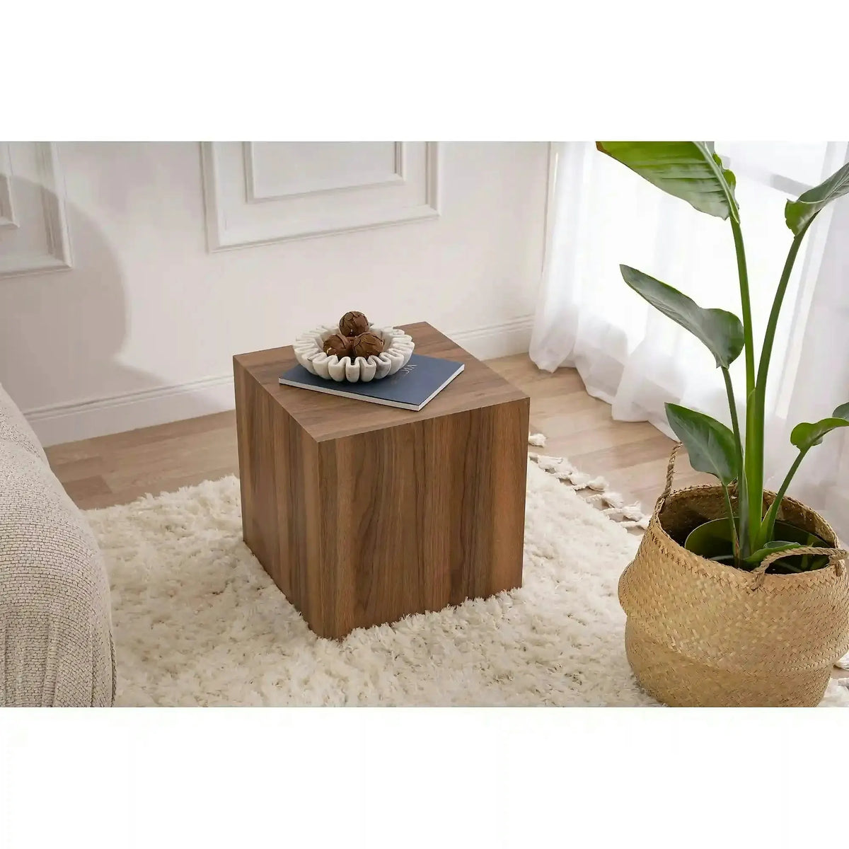 Masuta KUP, nuc, PAL laminat, 45x45x50 cm