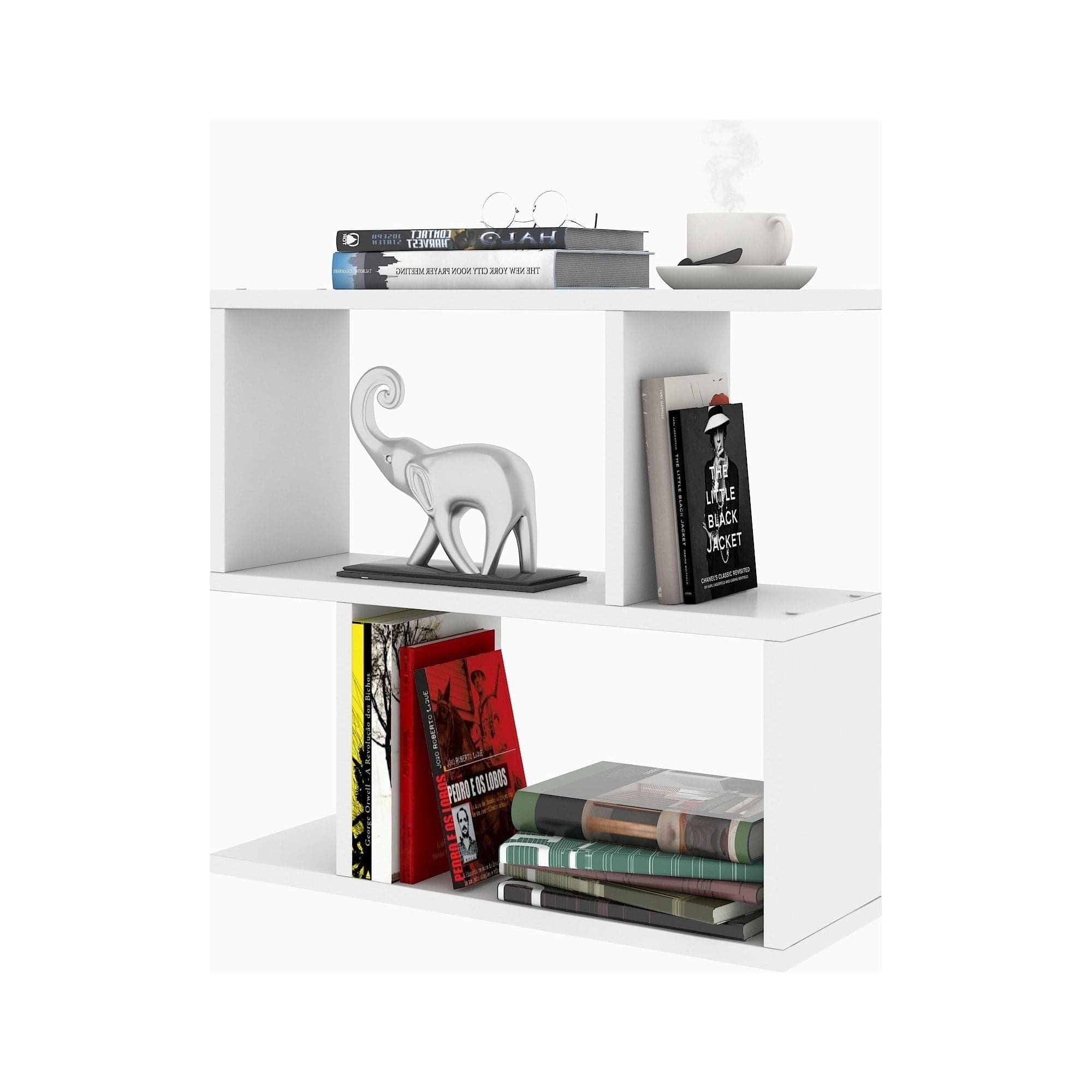 Masuta LALE, alb, PAL, 60x20x55 cm