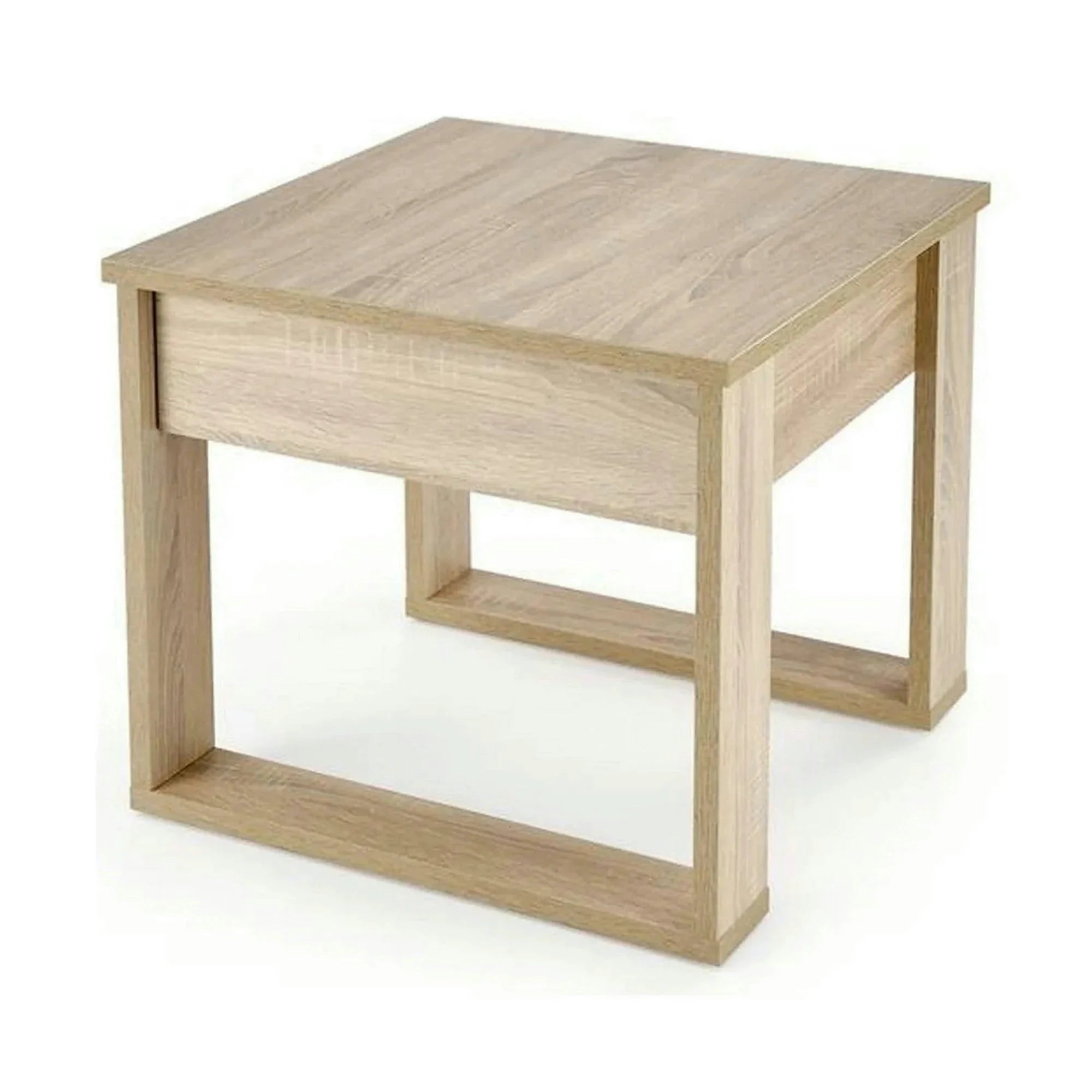 Masuta NEA KWADRAT, stejar sonoma, PAL furniruit, 60x60x52 cm