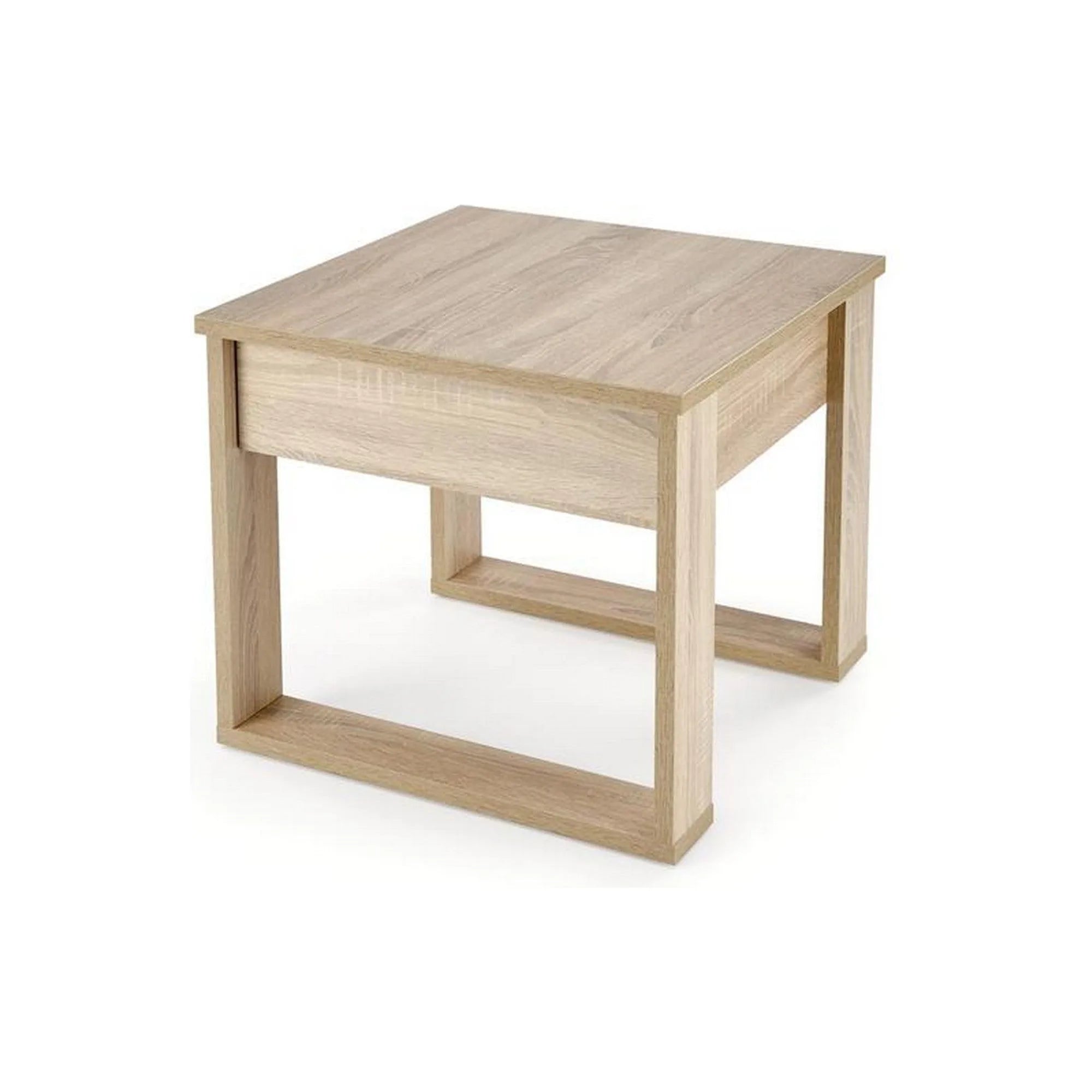 Masuta NEA KWADRAT, stejar sonoma, PAL furniruit, 60x60x52 cm