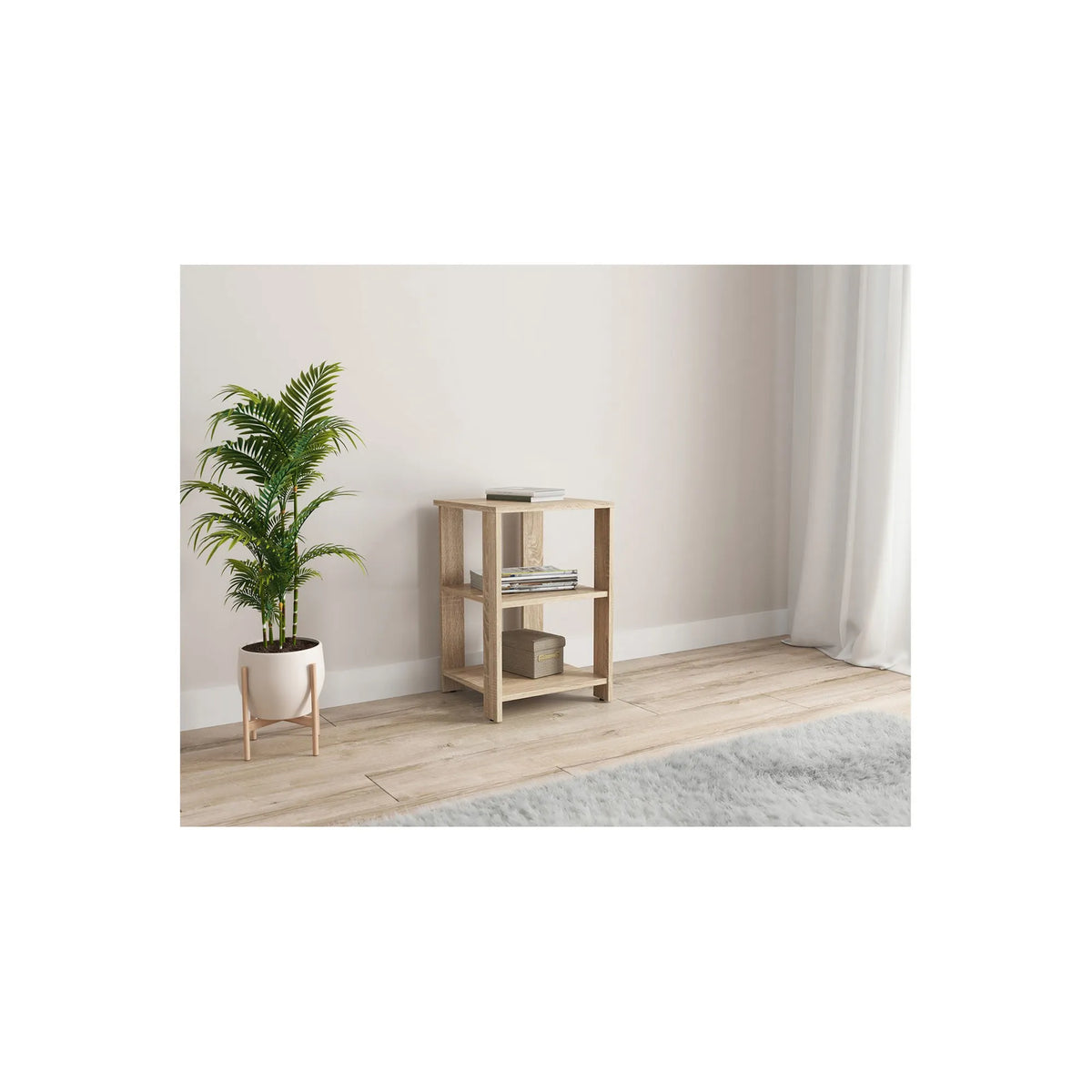 Masuta NENO, stejar sonoma, PAL, 35x37x56 cm