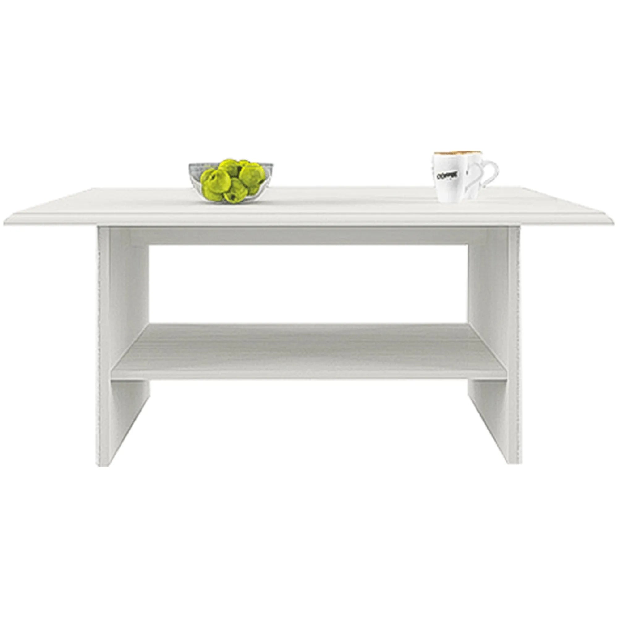 Masuta TIFFANY (Tiffy), alb vintage, PAL laminat, 110x60x50 cm