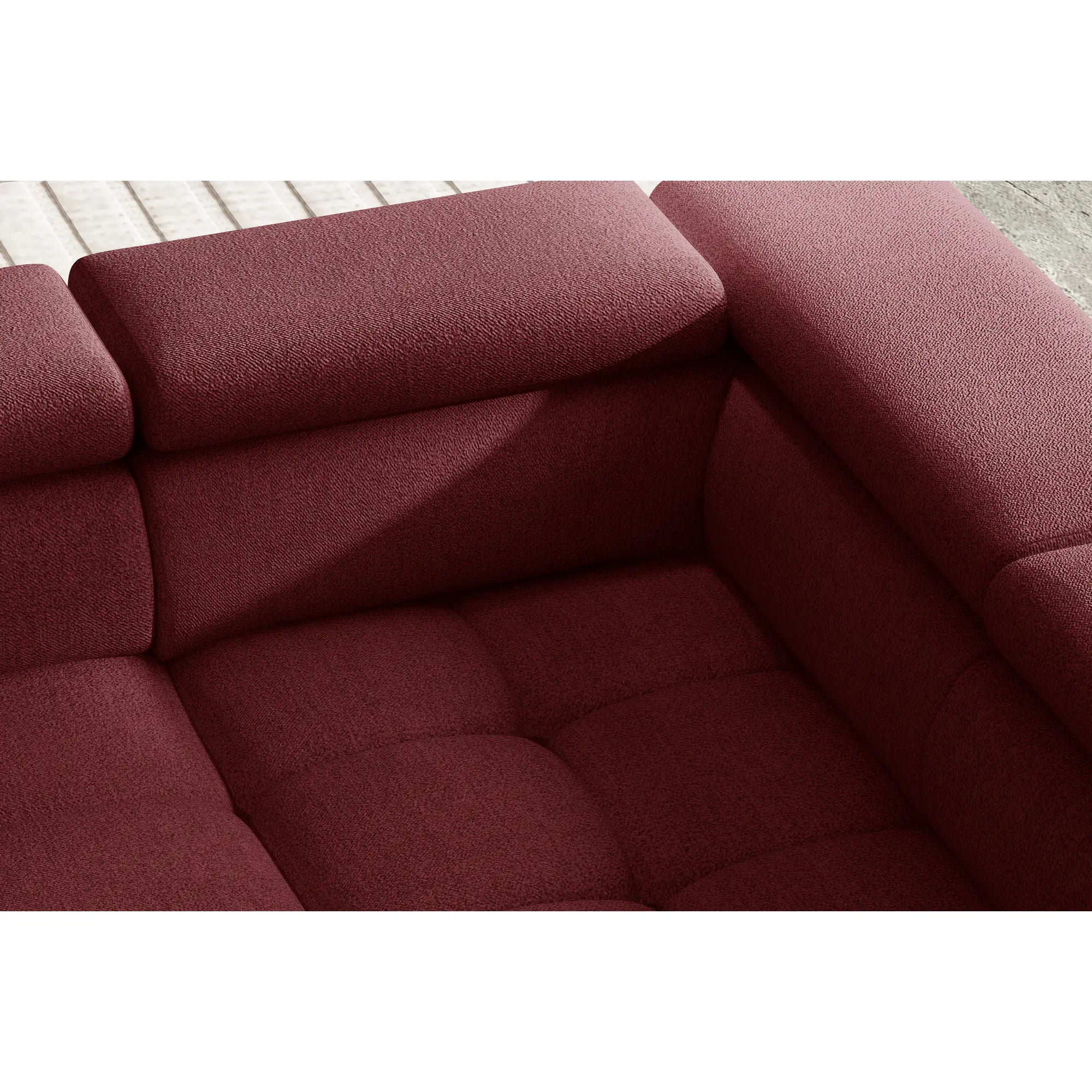 Coltar MAVEL L, personalizabil materiale Gama Oferta Avantaj, cu reglaj electric, 271x208x106 cm