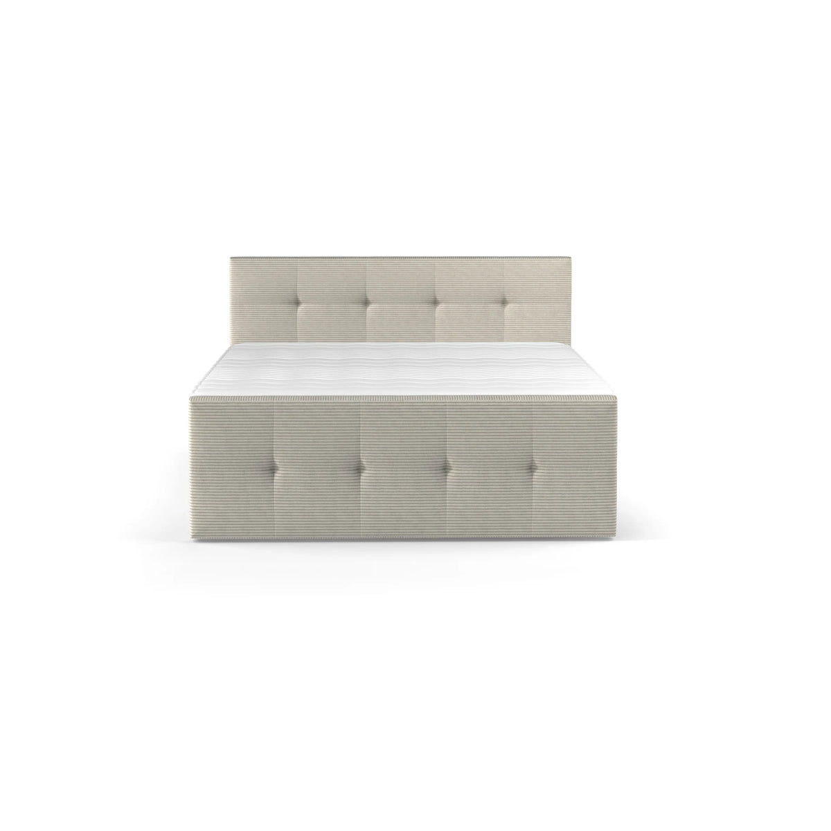 Pat boxspring MEDINO 180x200, personalizabil materiale Gama Premium, cu saltele, topper si lada pentru depozitare