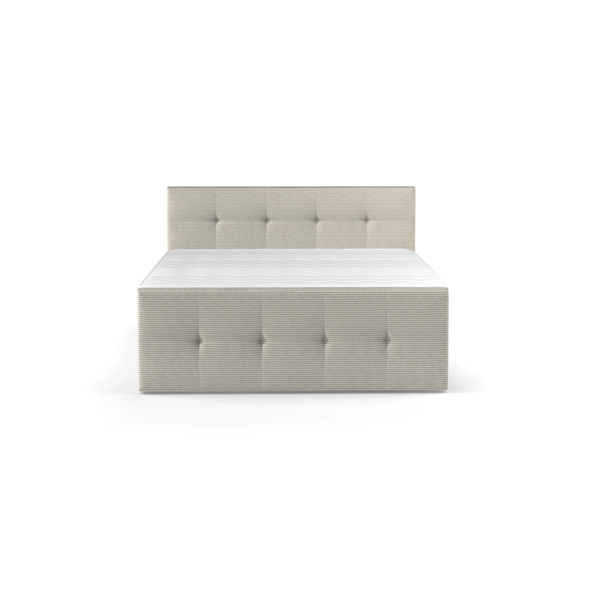 Pat boxspring MEDINO 180x200, personalizabil materiale Gama Premium, cu saltele, topper si lada pentru depozitare