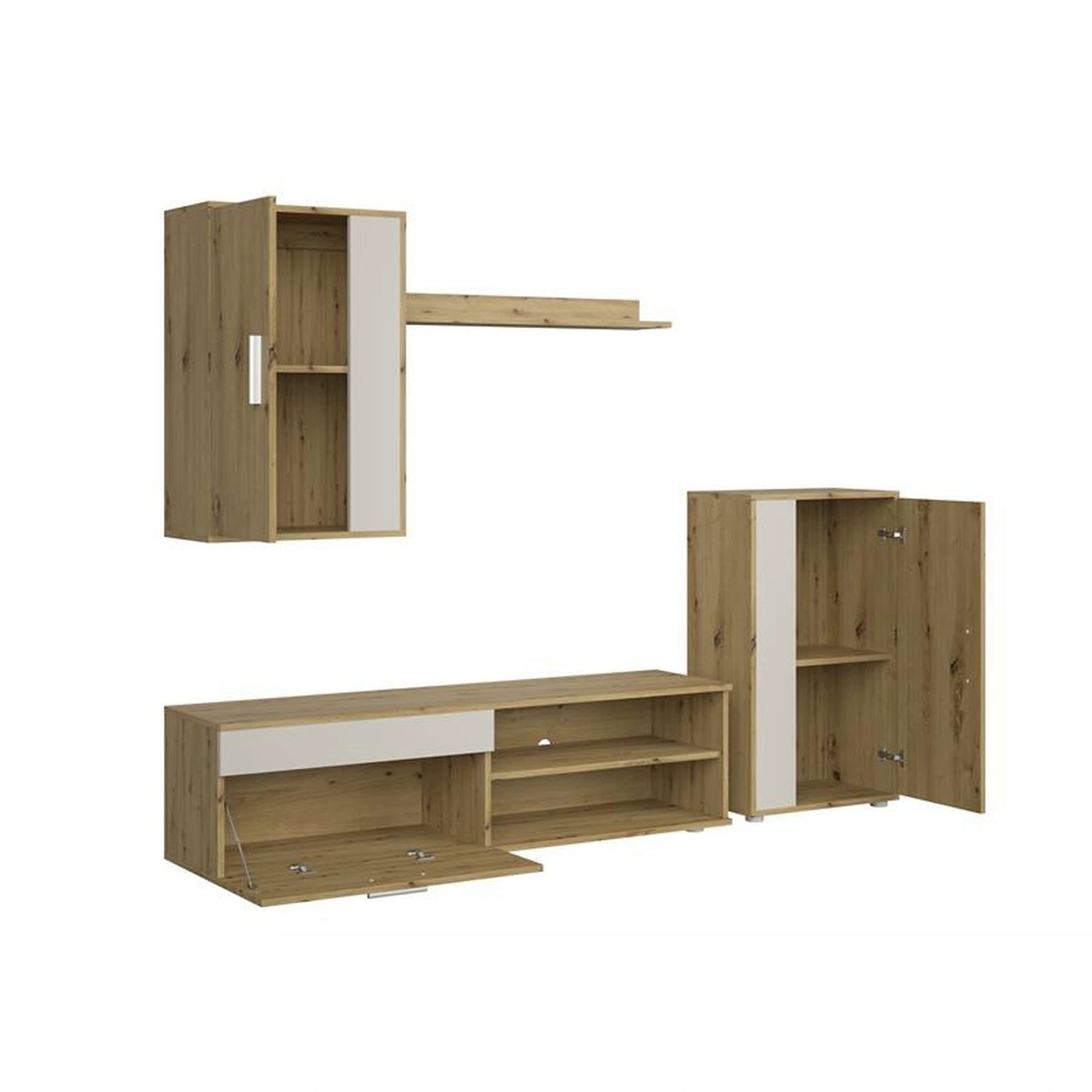 Mobilier living BENSON, stejar artisan/casmir, PAL