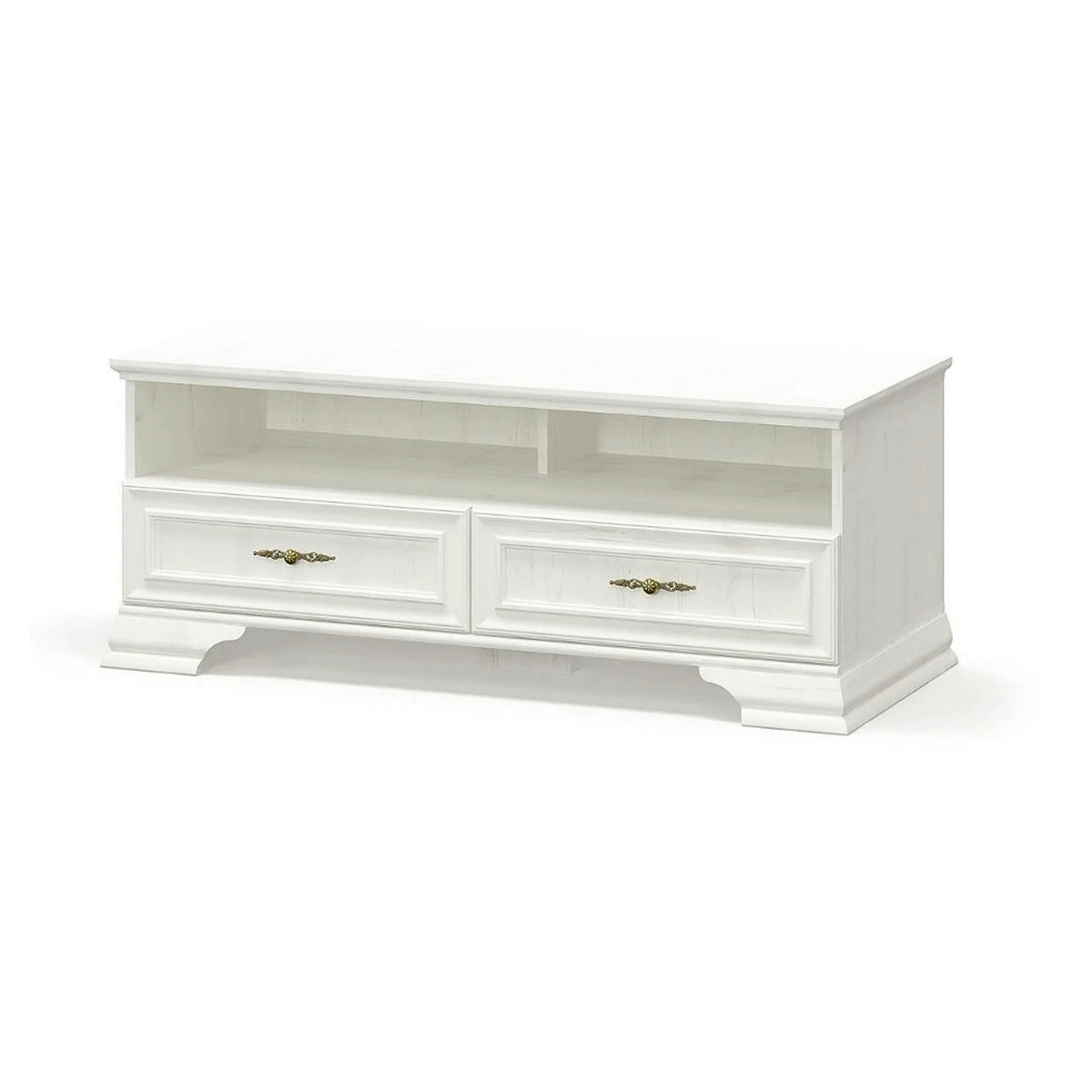 Mobilier living clasic IRYS, pin alb anderson, PAL laminat, 3 piese