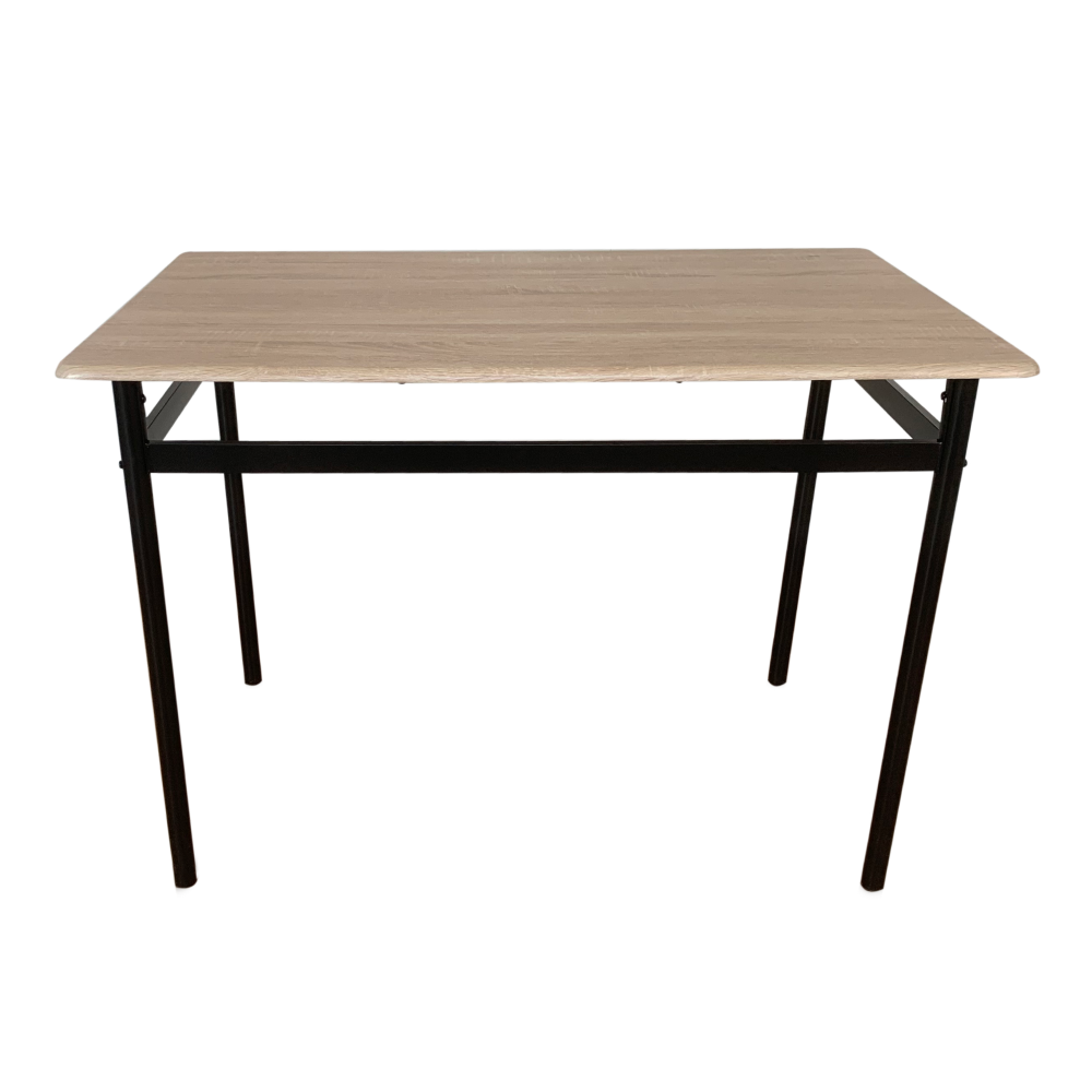 Set masa cu 4 scaune NAREN, stejar sonoma/negru