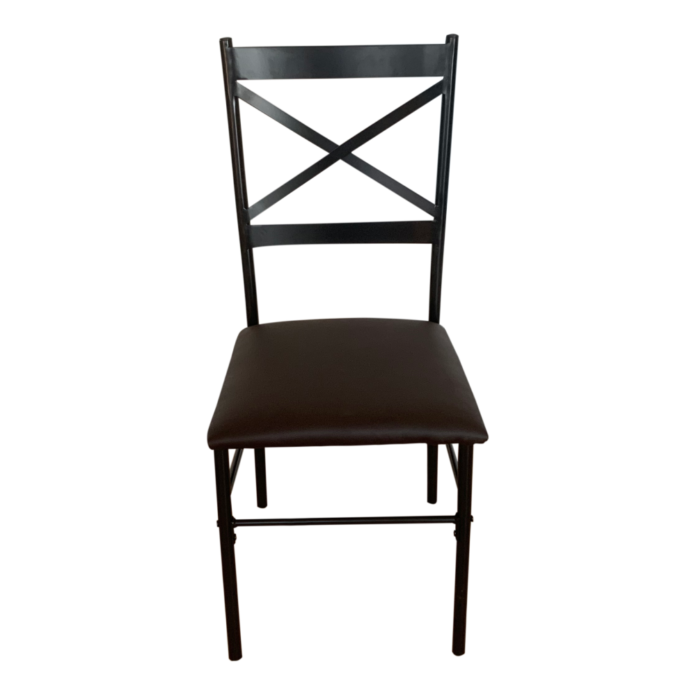 Set masa cu 4 scaune NAREN, stejar sonoma/negru