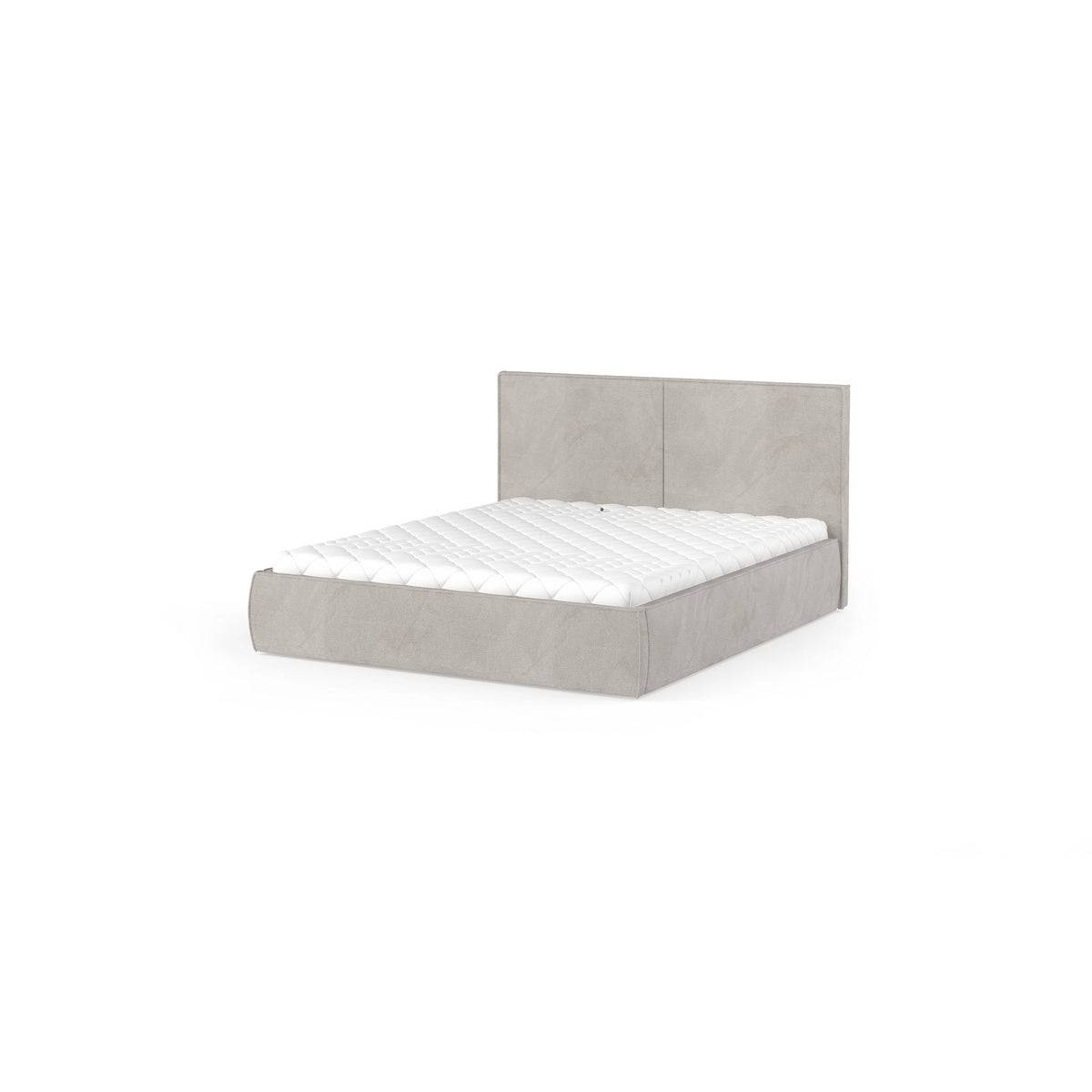 Pat NICOLE 180x200, personalizabil materiale gama Oferta Avantaj, cu somiera metalica, lada depozitare si pistoane