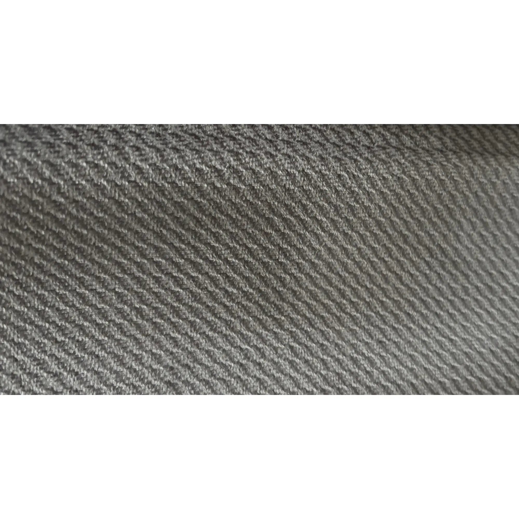 Noptiera BAMBOO LEAF, stofa catifelata gri - Notti 1030, 51x48x66 cm