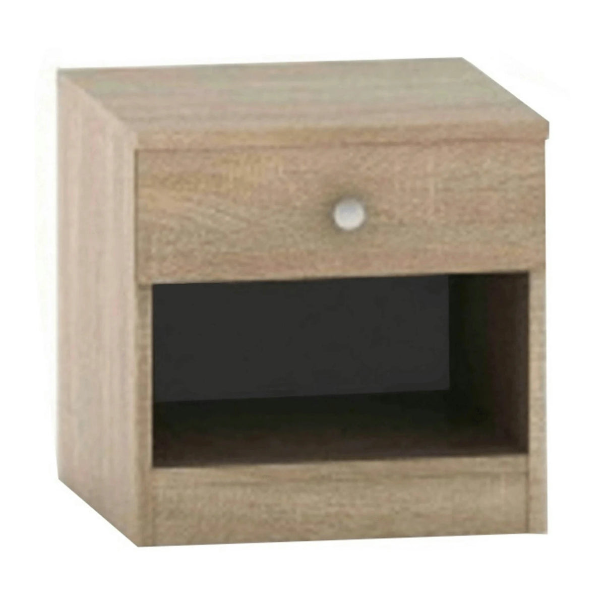 Noptiera BETTY 2, stejar sonoma, DTD laminat, 40x40x40 cm