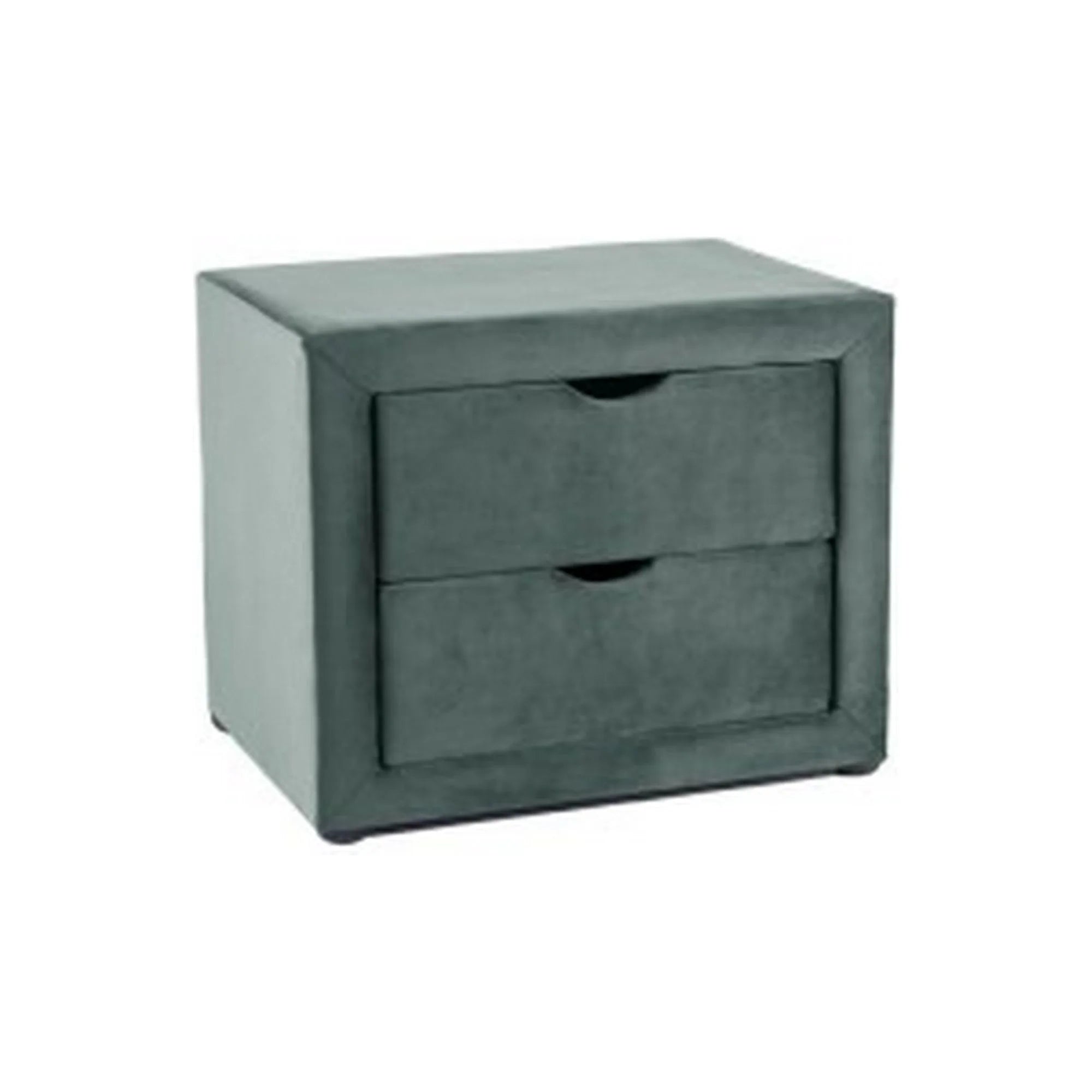 Noptiera ET-002, verde- Bluvel 78, stofa catifelata, 50x35x42 cm