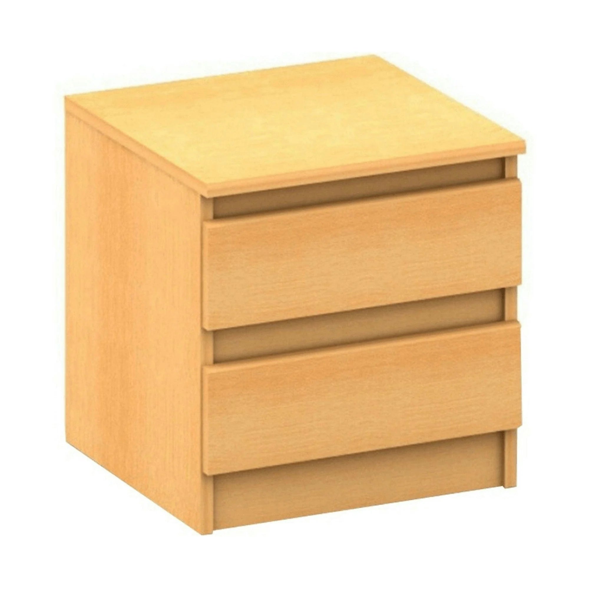 Noptieră HANY NEW 002, fag, DTD laminat, 41x42x40 cm