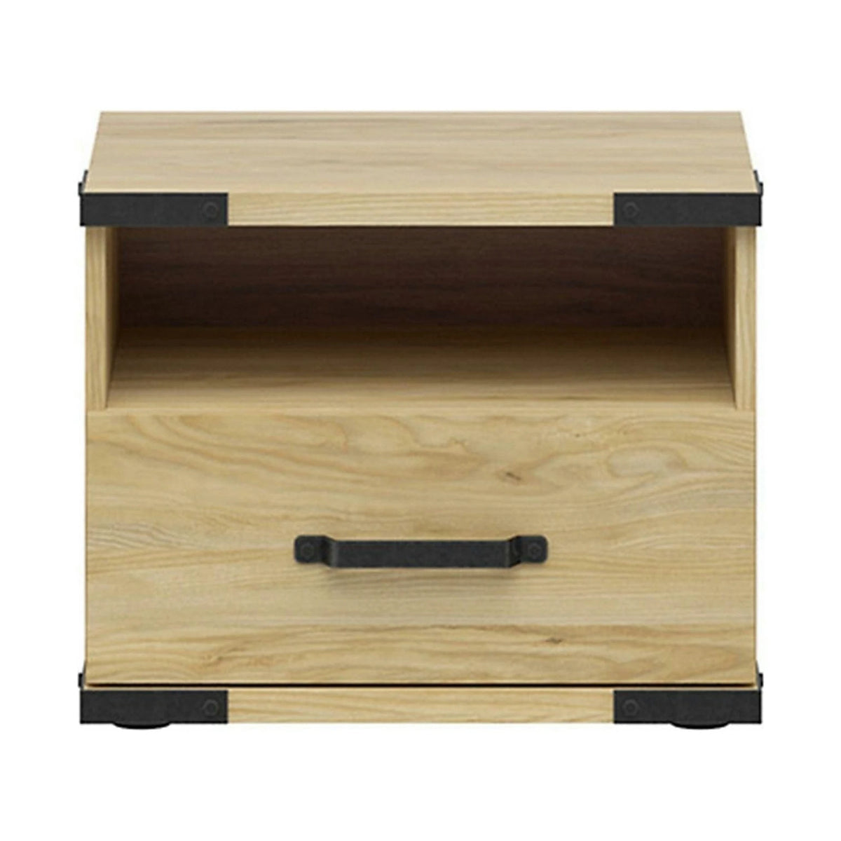 Noptiera LARA, frasin, PAL, 50x40x41 cm