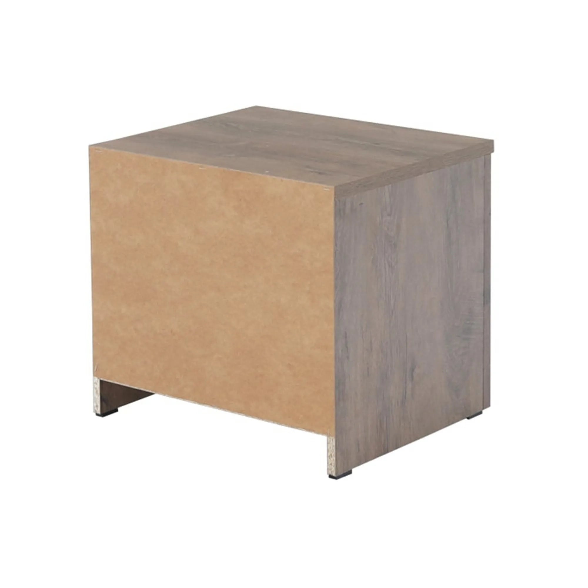 Noptiera MONTANA SN, stejar lefkas inchis, PAL melaminat, 50x43x46 cm