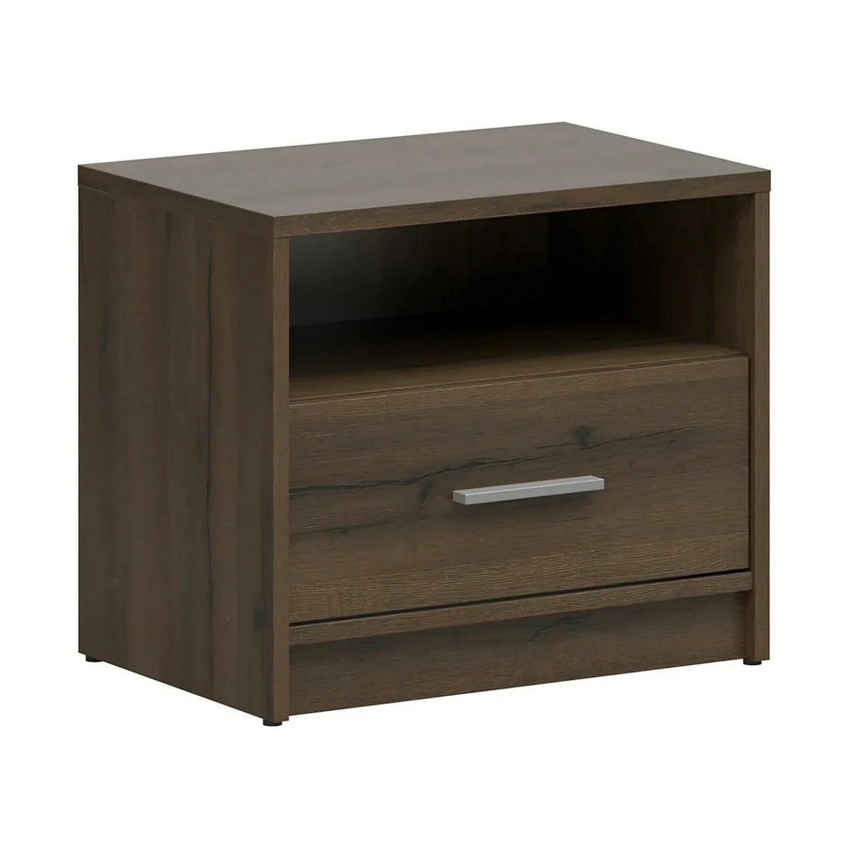 Noptiera NEPO PLUS, stejar nobil, PAL, 50x34x43 cm
