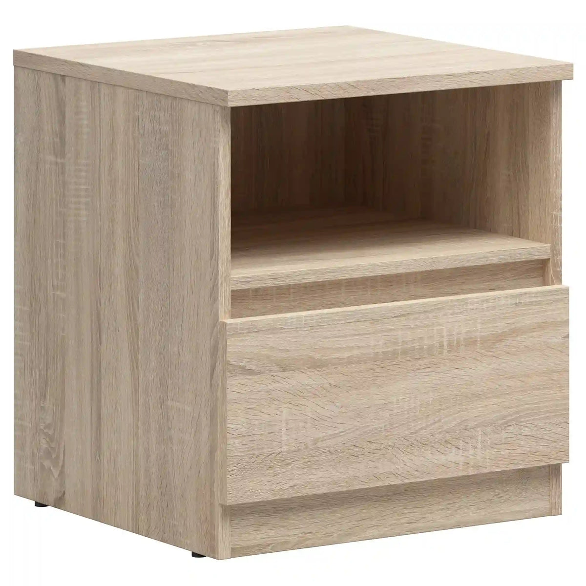 Noptiera TETRIX, stejar sonoma, PAL laminat, 45x45x51 cm