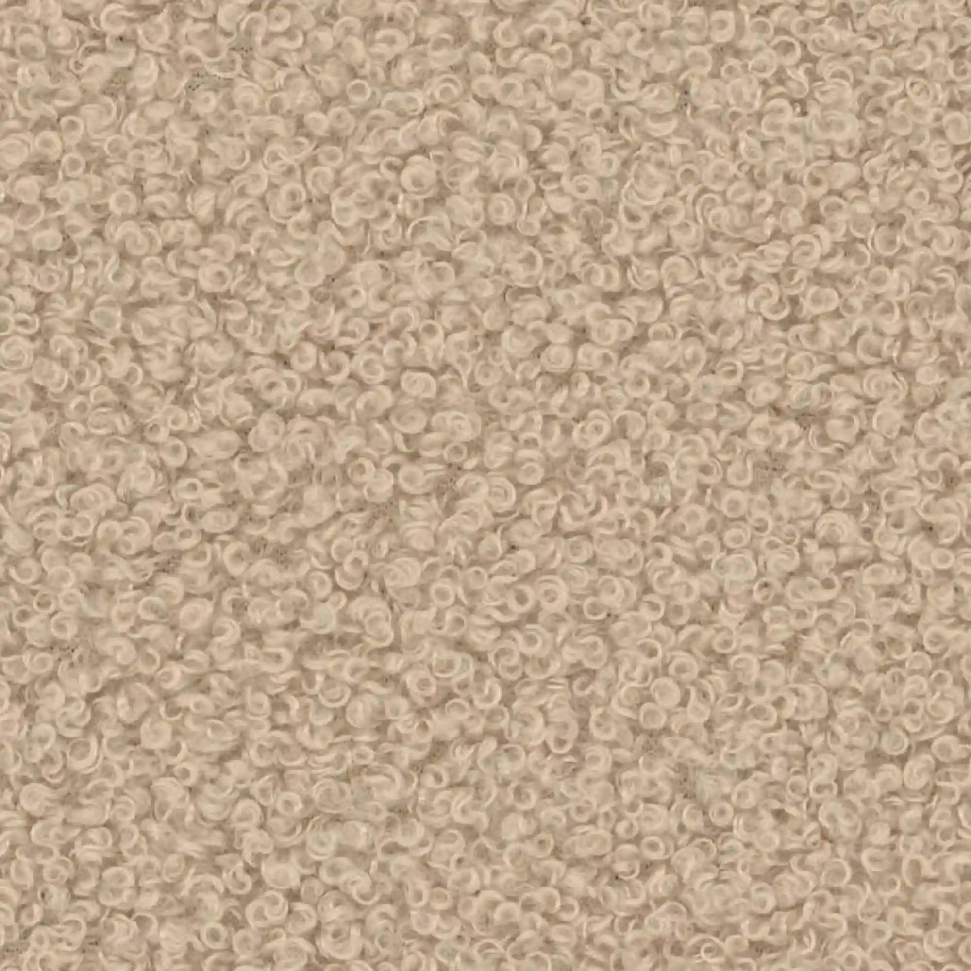 Coltar CAMPILE, sezlong stanga, stofa buclata bej - Now or Never 06, Gama Premium, cu reglaj electric, 297x180x85 cm