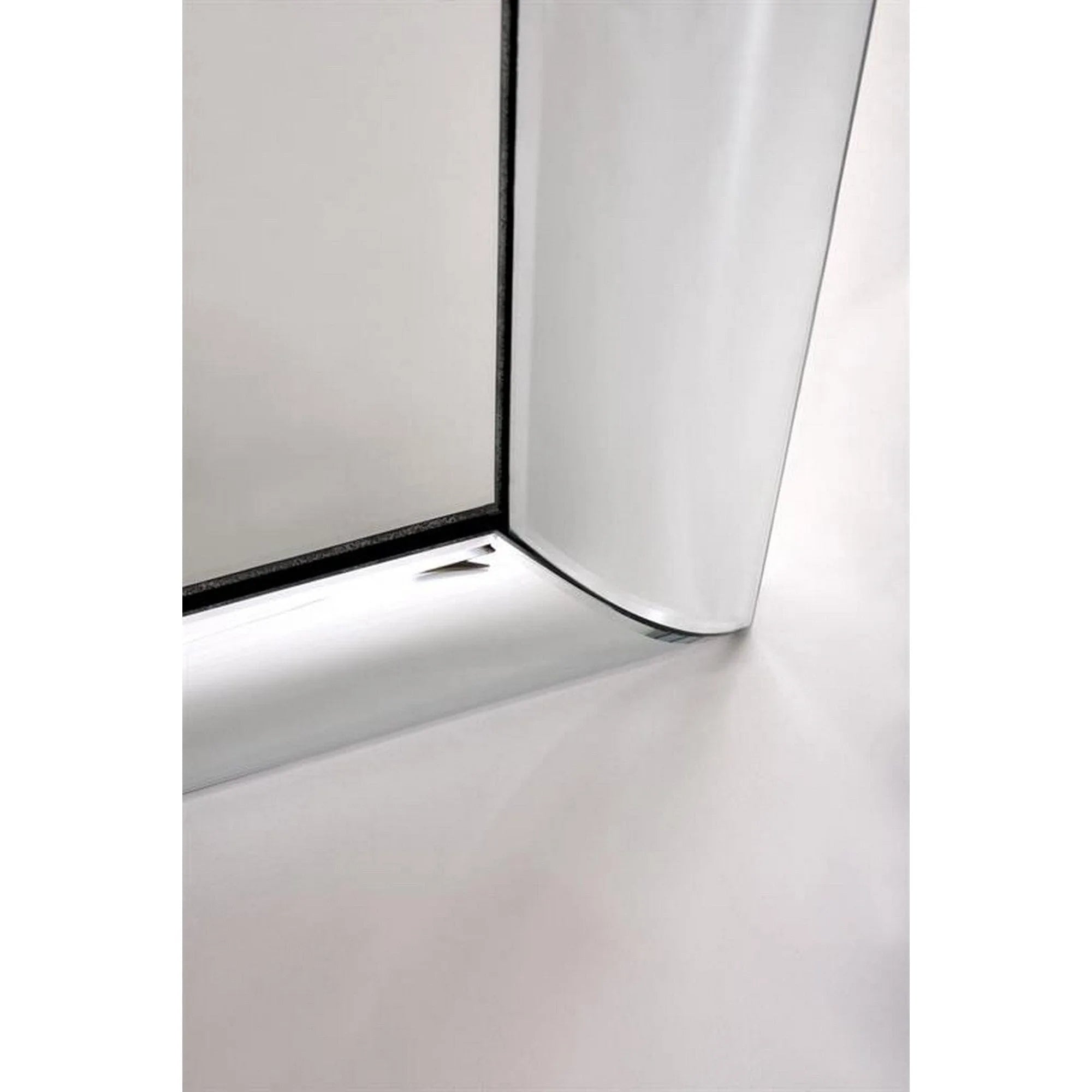 Oglinda ABISSO, argintiu, 72x162 cm