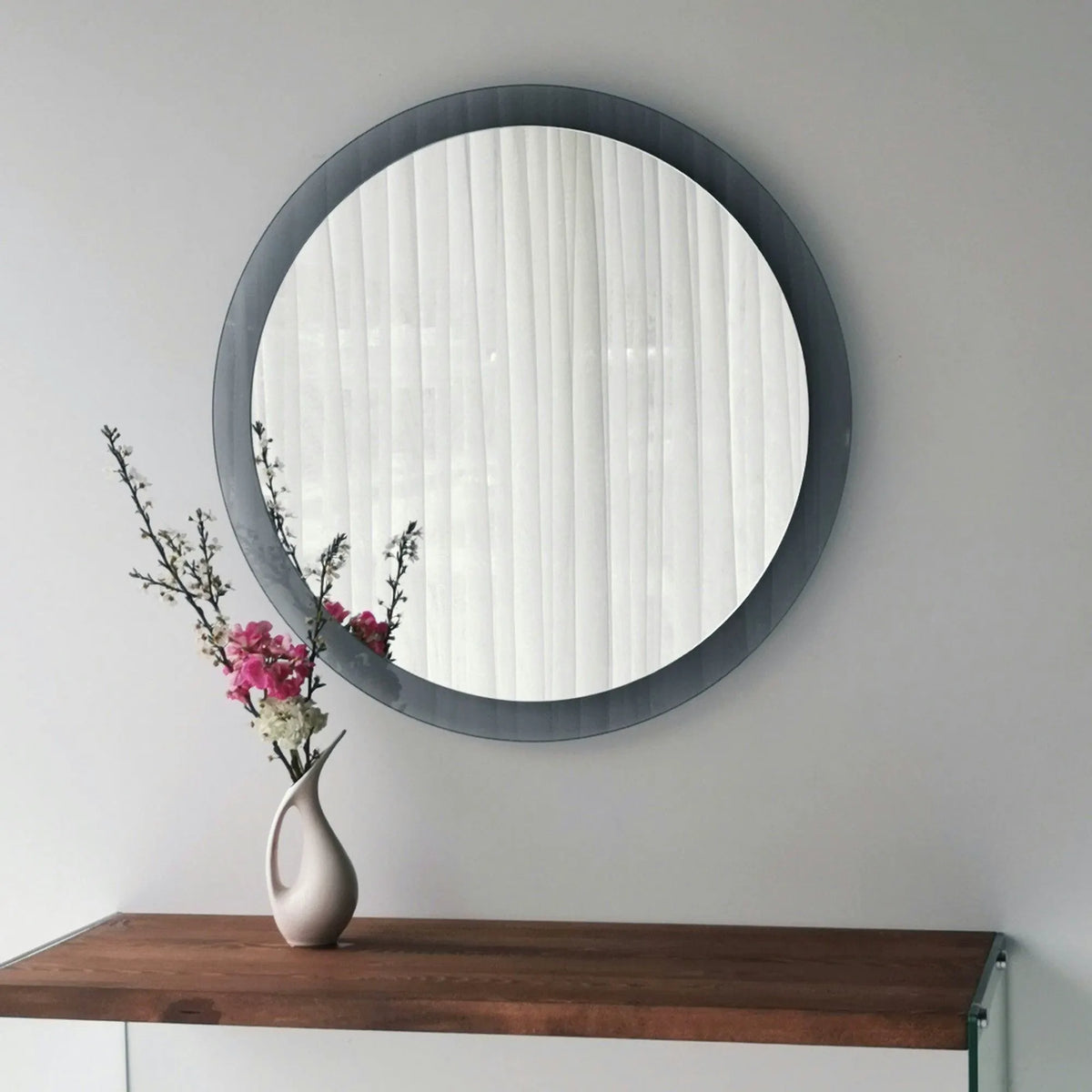 Oglinda AQUA A346, sticla securizata, 65x65 cm