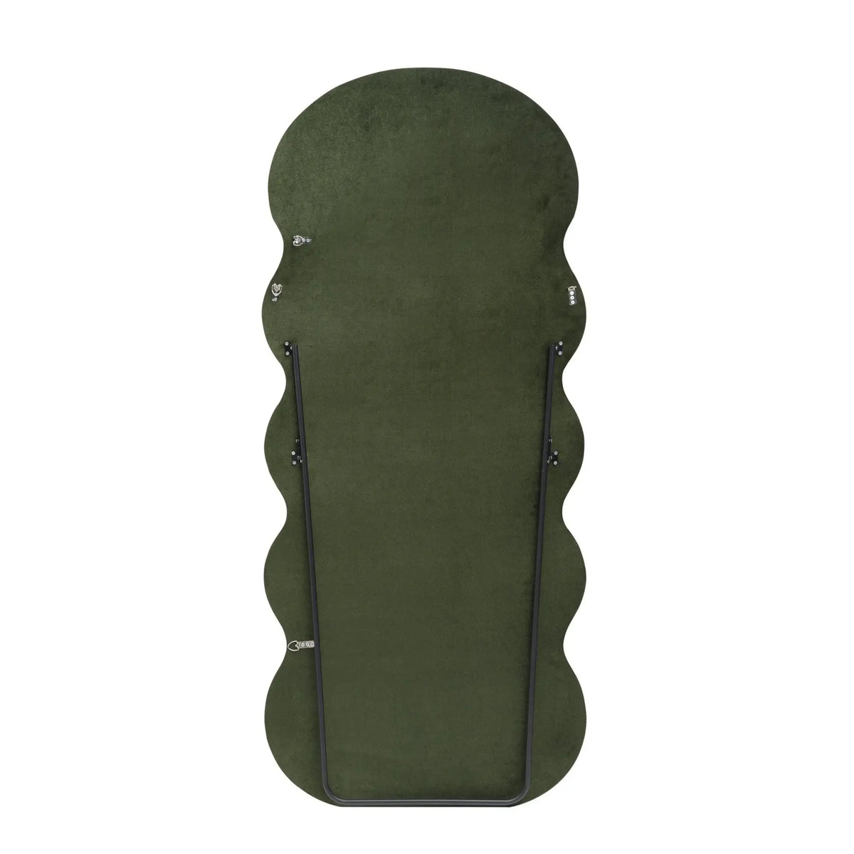 Oglinda CONFETTO, verde olive, stofa catifelata, 70x160 cm