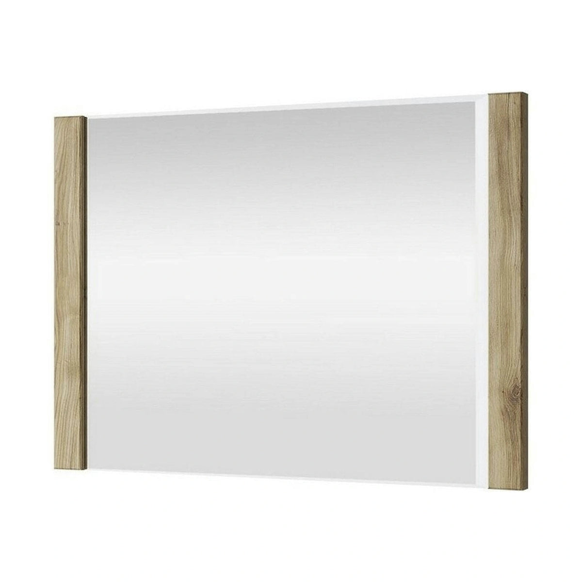 Oglinda DOORSET 90, stejar navarra, PAL laminat, 90x65 cm