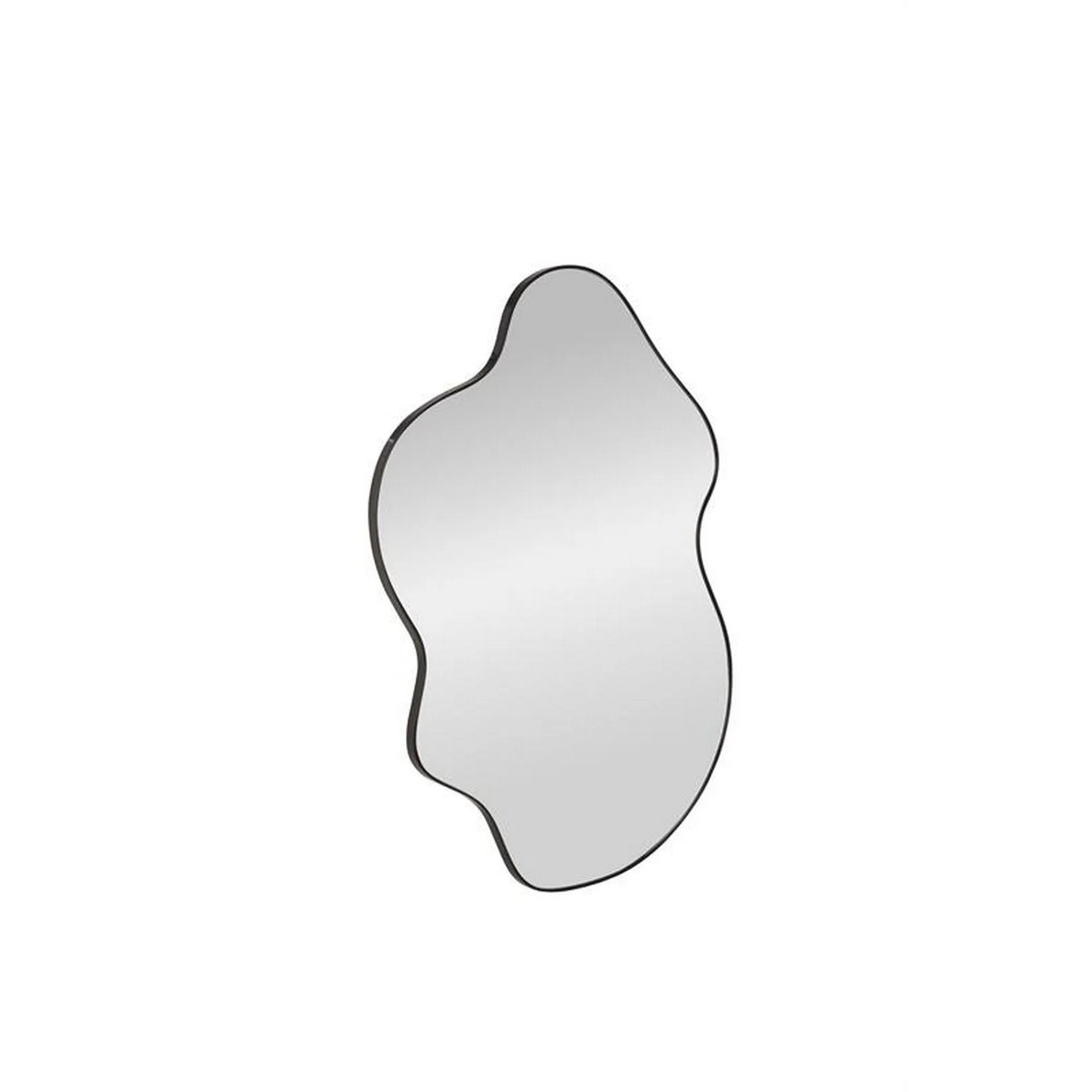 Oglinda ESSENT, negru, 56x90 cm