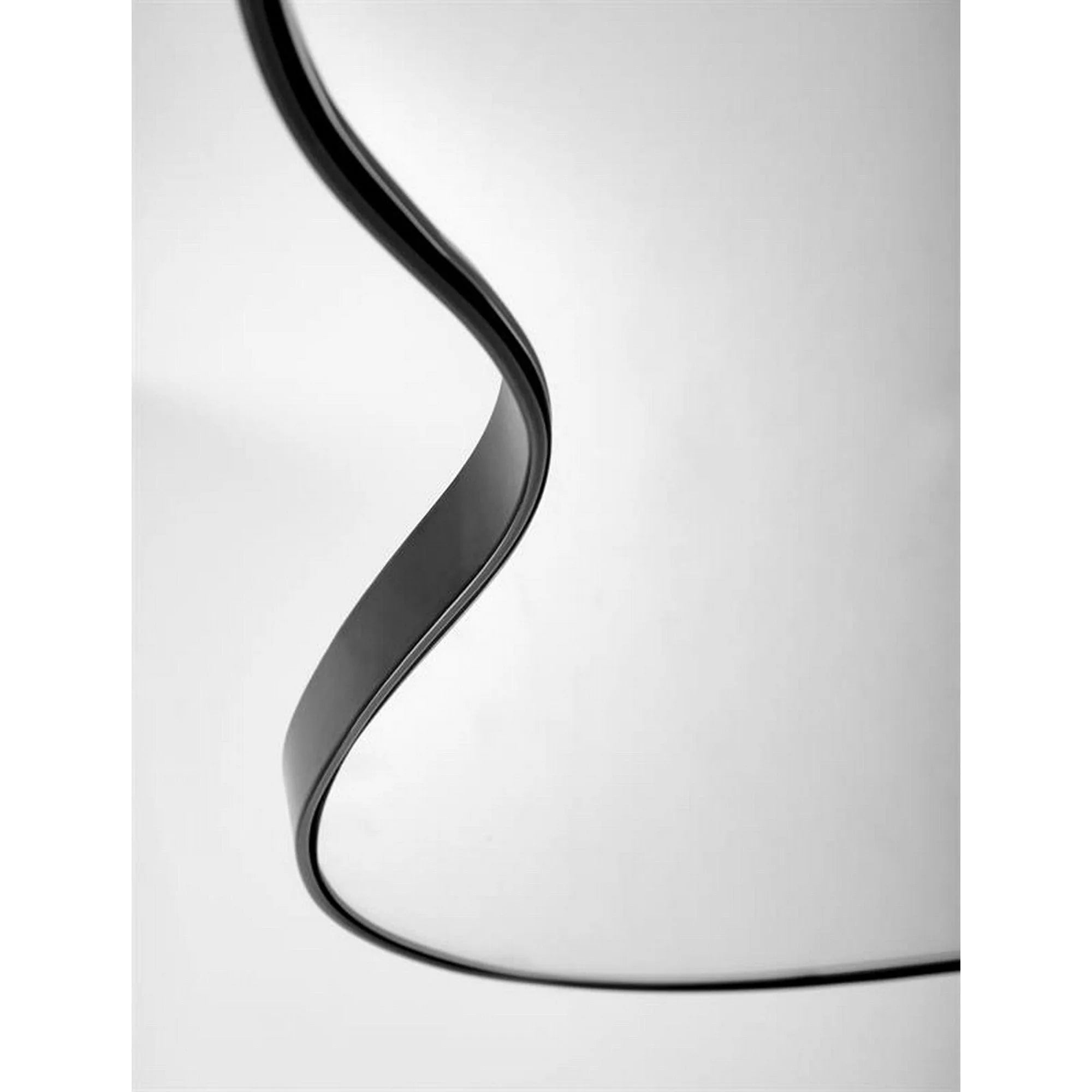 Oglinda ESSENT, negru, 56x90 cm