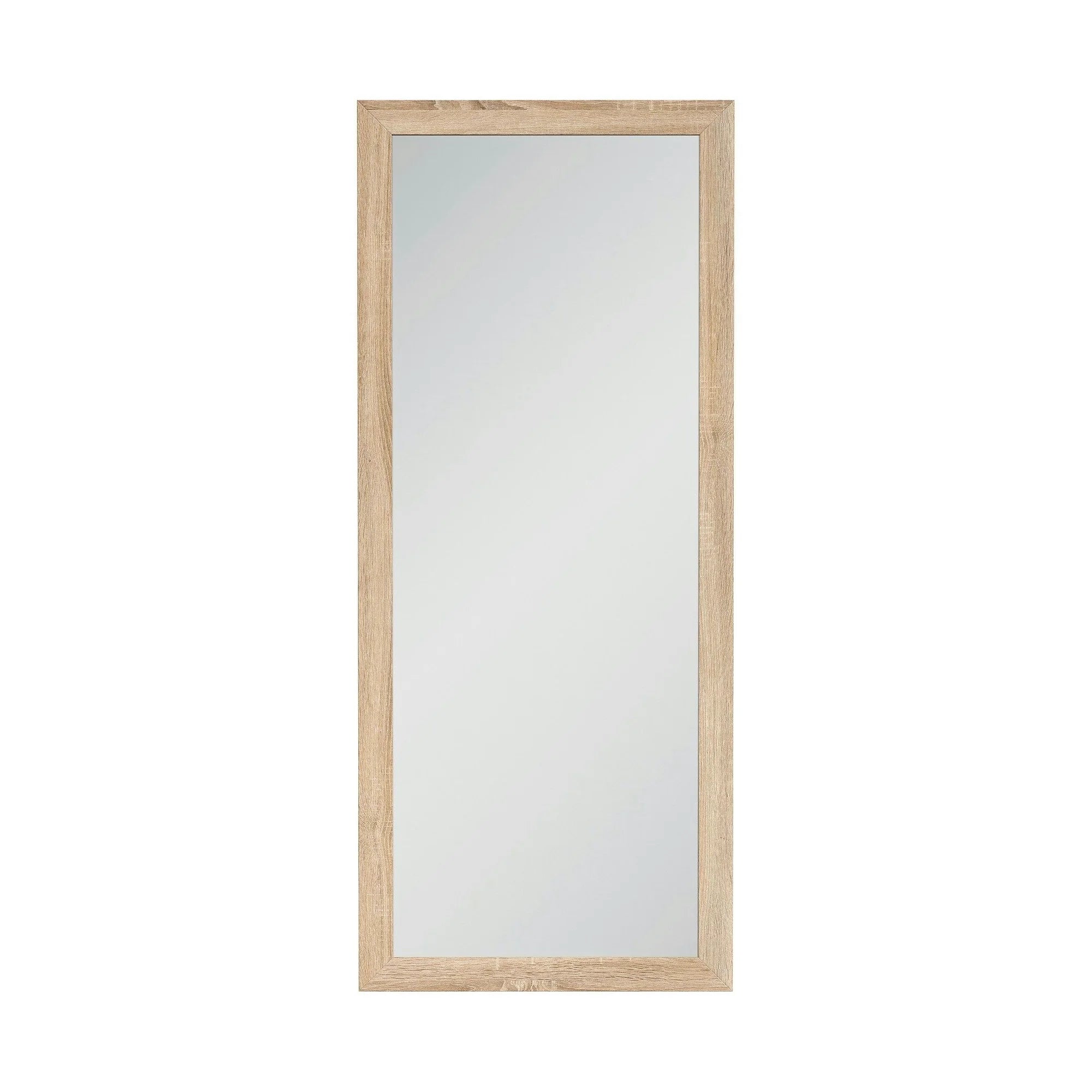 Oglinda KASPIAN-LUS-50, stejar, PAL infoliat, 49x2x116 cm