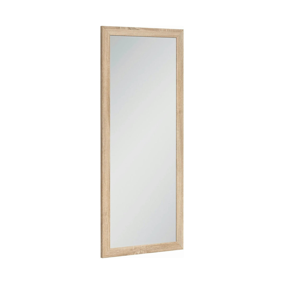 Oglinda KASPIAN-LUS-50, stejar, PAL infoliat, 49x2x116 cm