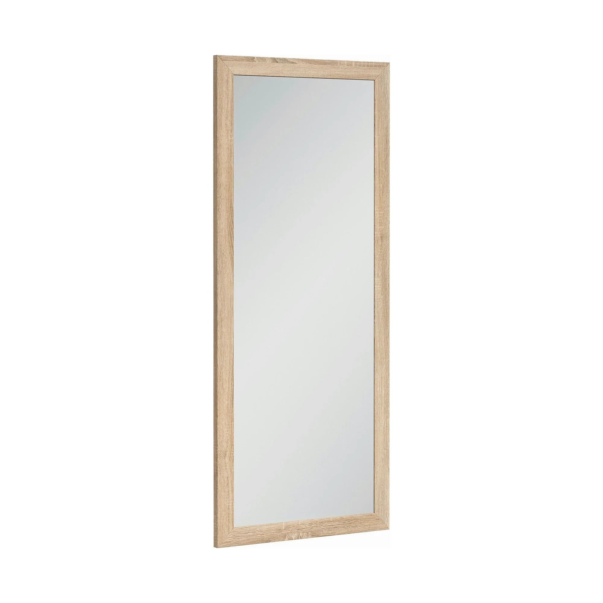 Oglinda KASPIAN-LUS-50, stejar, PAL infoliat, 49x2x116 cm