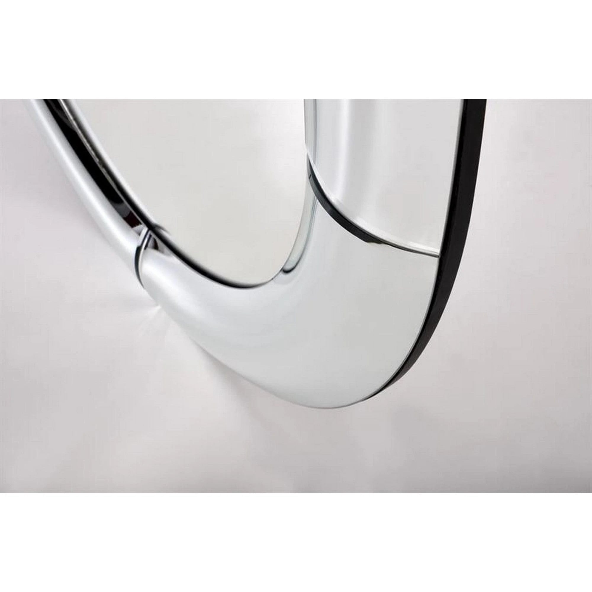 Oglinda MOON, argintiu, 80x80 cm