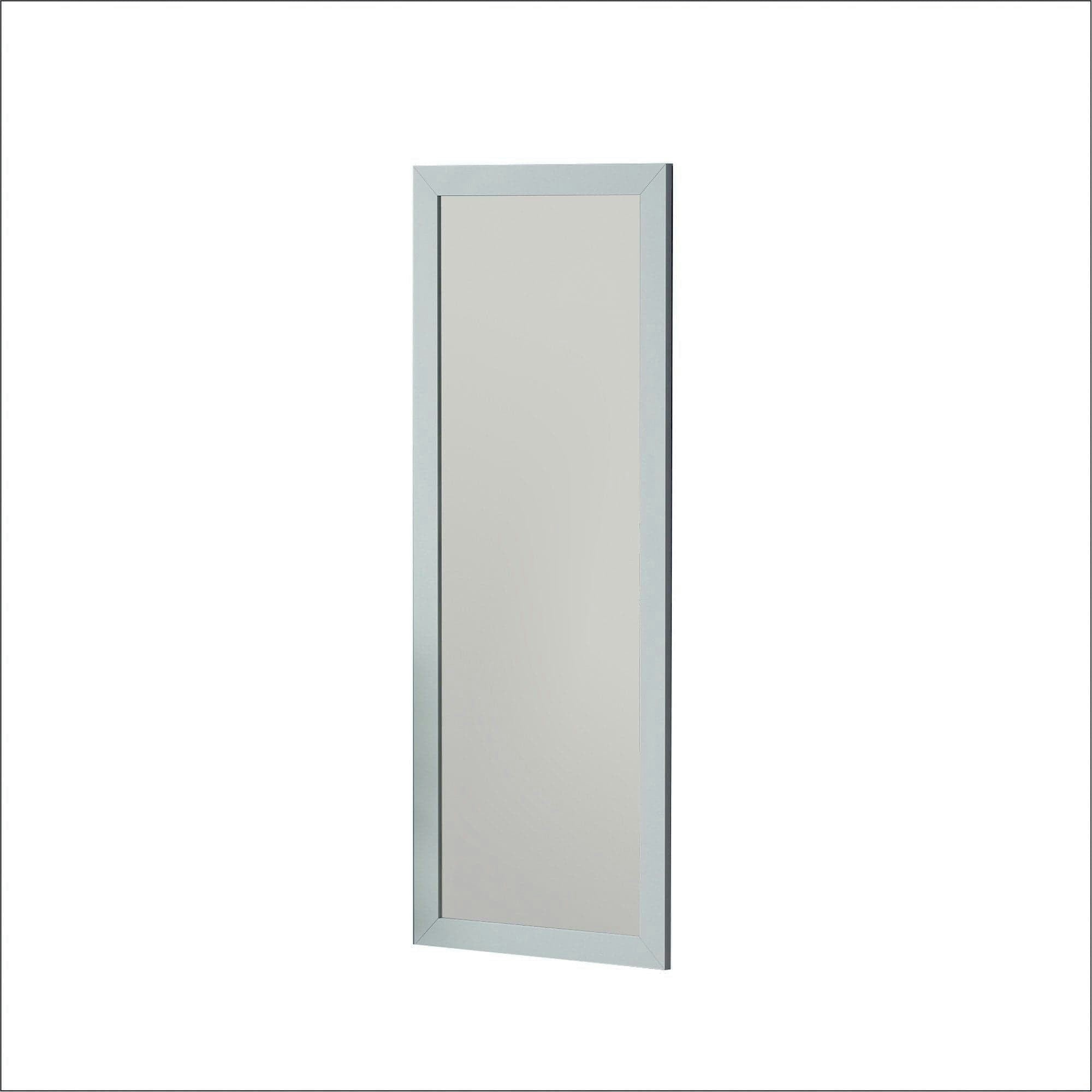 Oglinda OVEA, alb, 40x2x105 cm