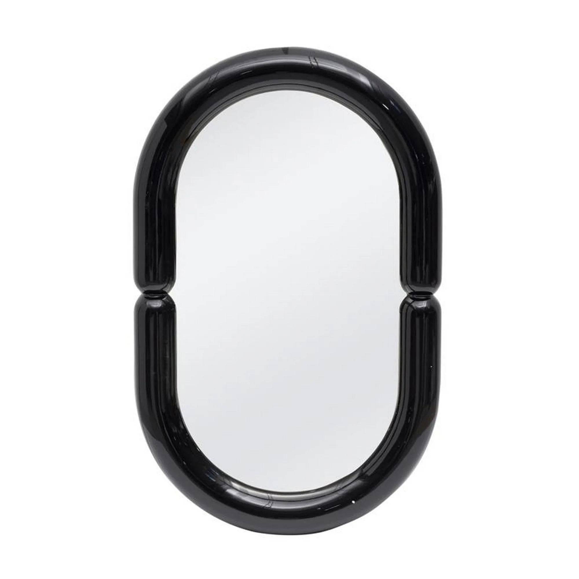 Oglinda POSTER, negru, 50x80 cm