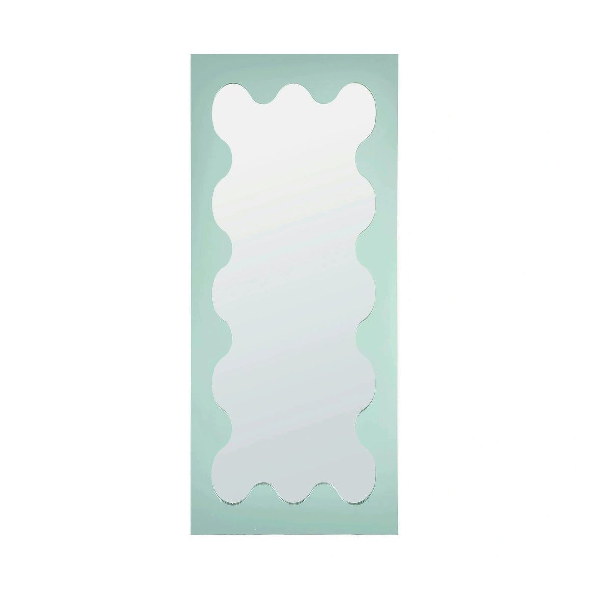 Oglinda SOLETTO, verde menta, 70x160 cm